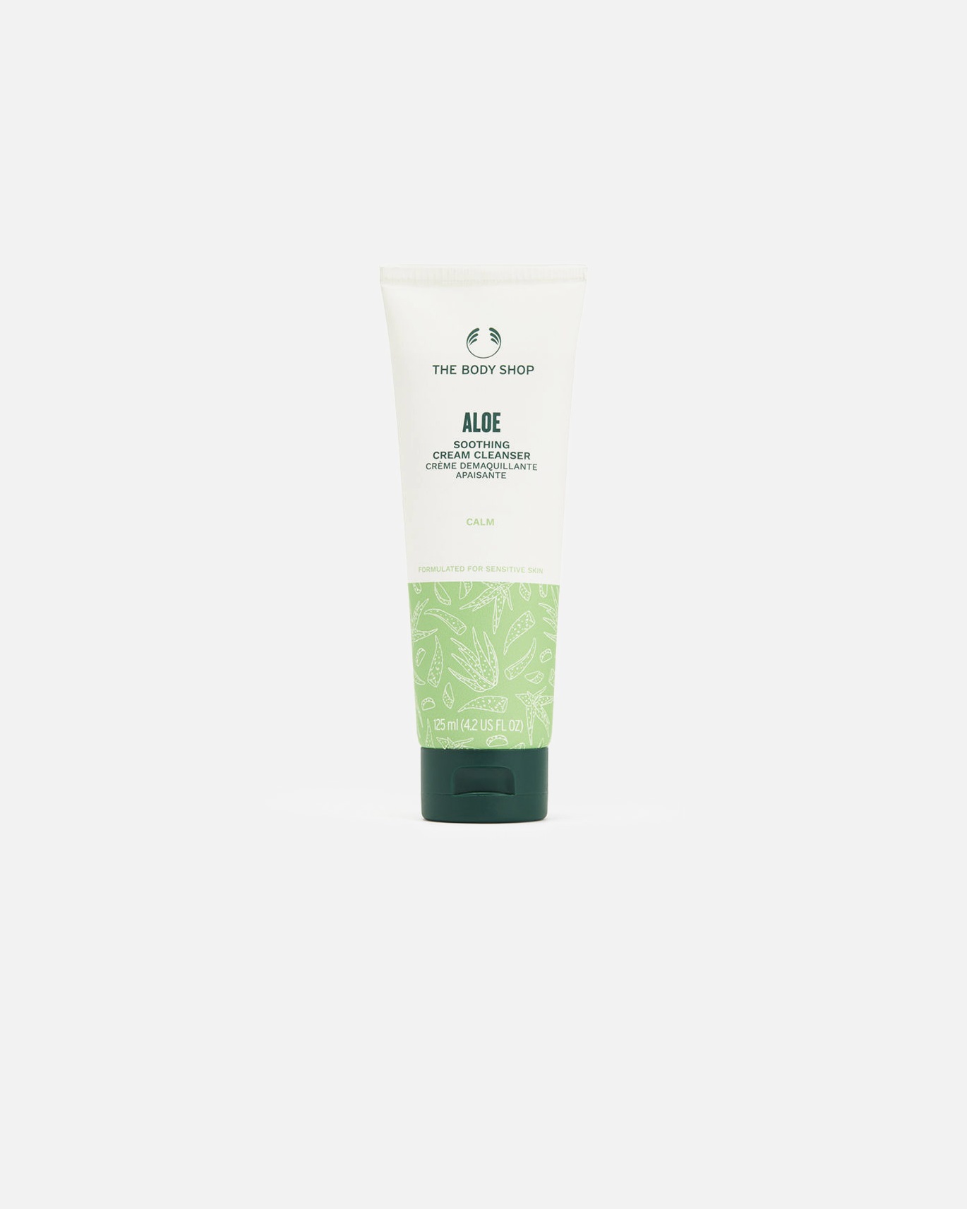 Krem myjący dla Unisex Krem oczyszczający ALOES 125 ml