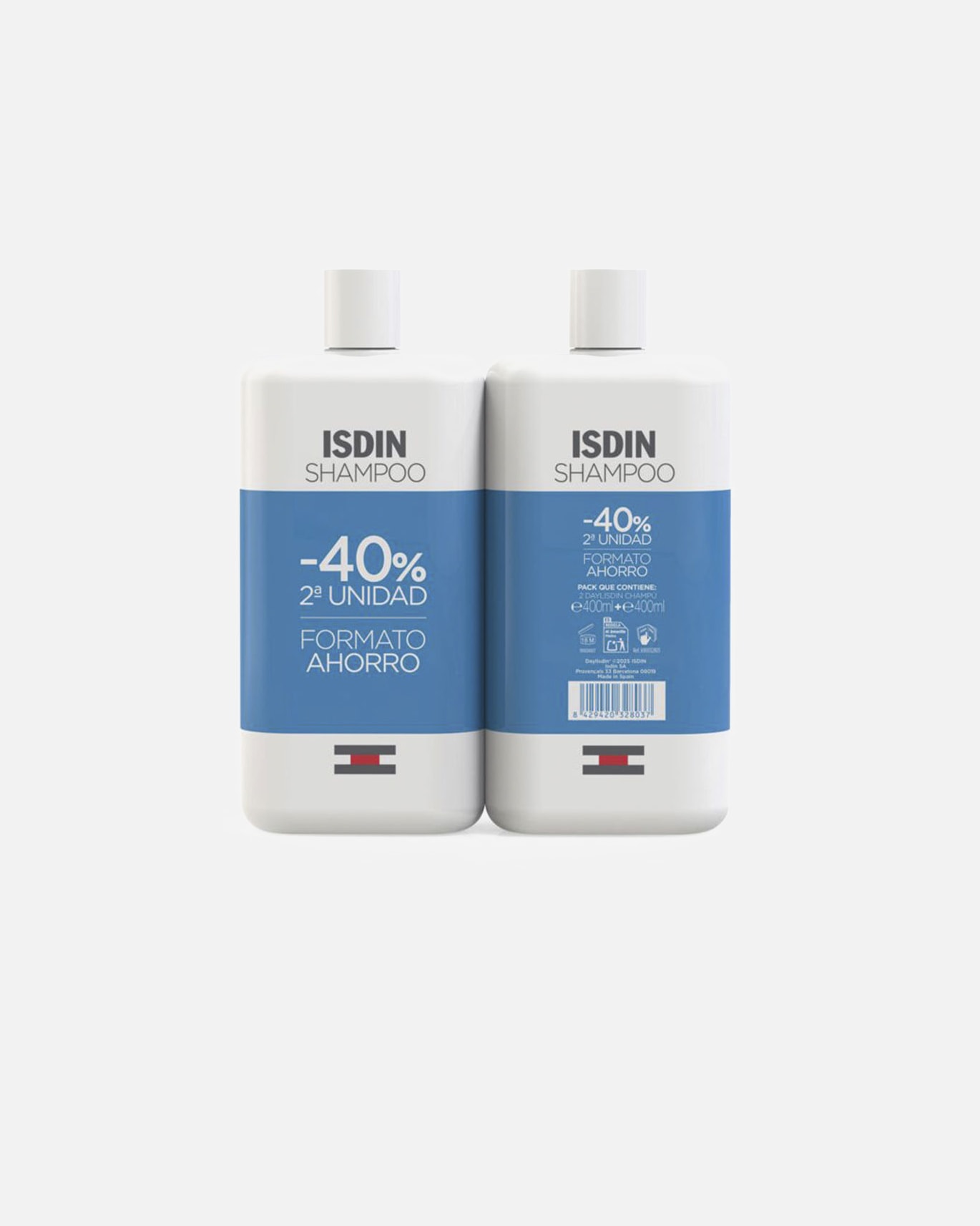Szampon do włosów dla Unisex ISDIN DAYLISDIN duo szampon do częstego stosowania 400 ml