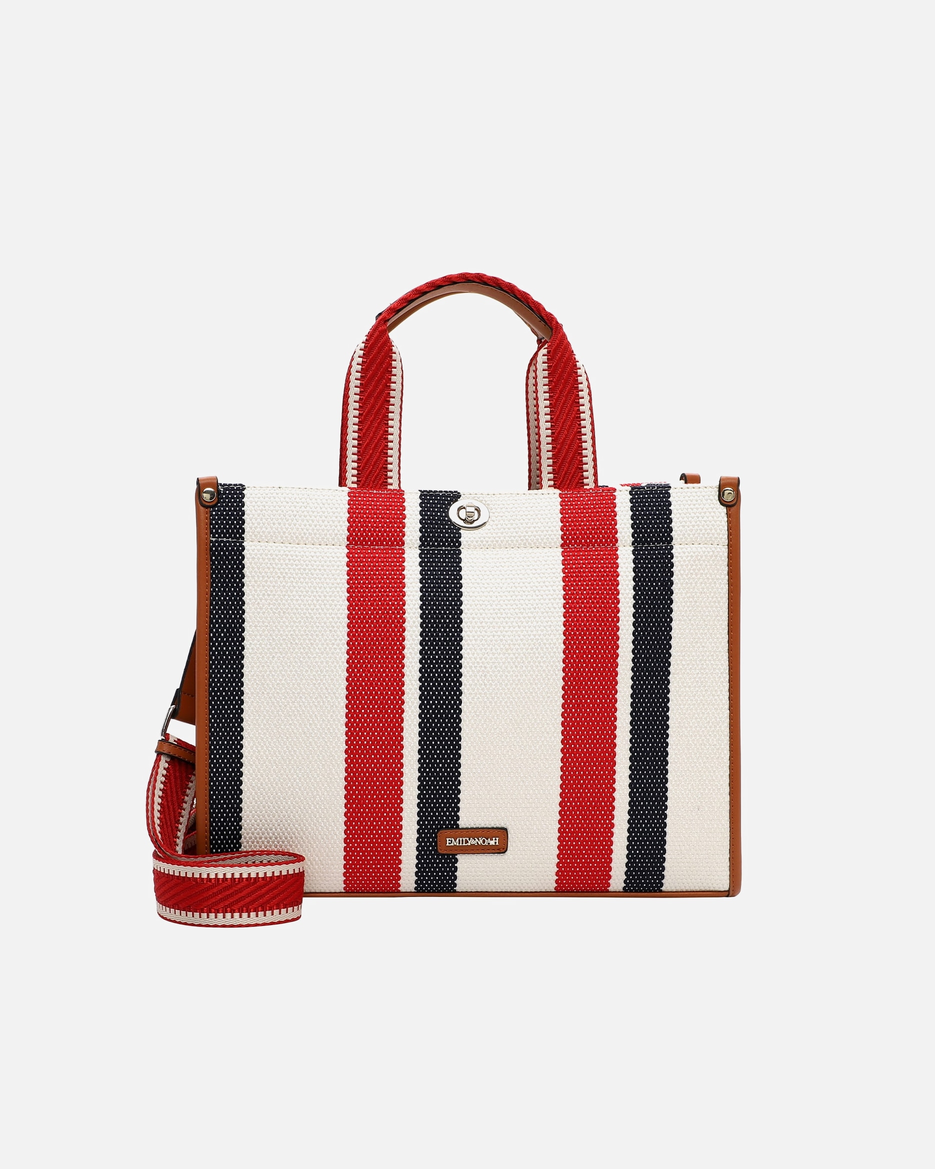 Shopper dla Kobieta Emily & Noah Torebka Shopper E&N Jasmin Red