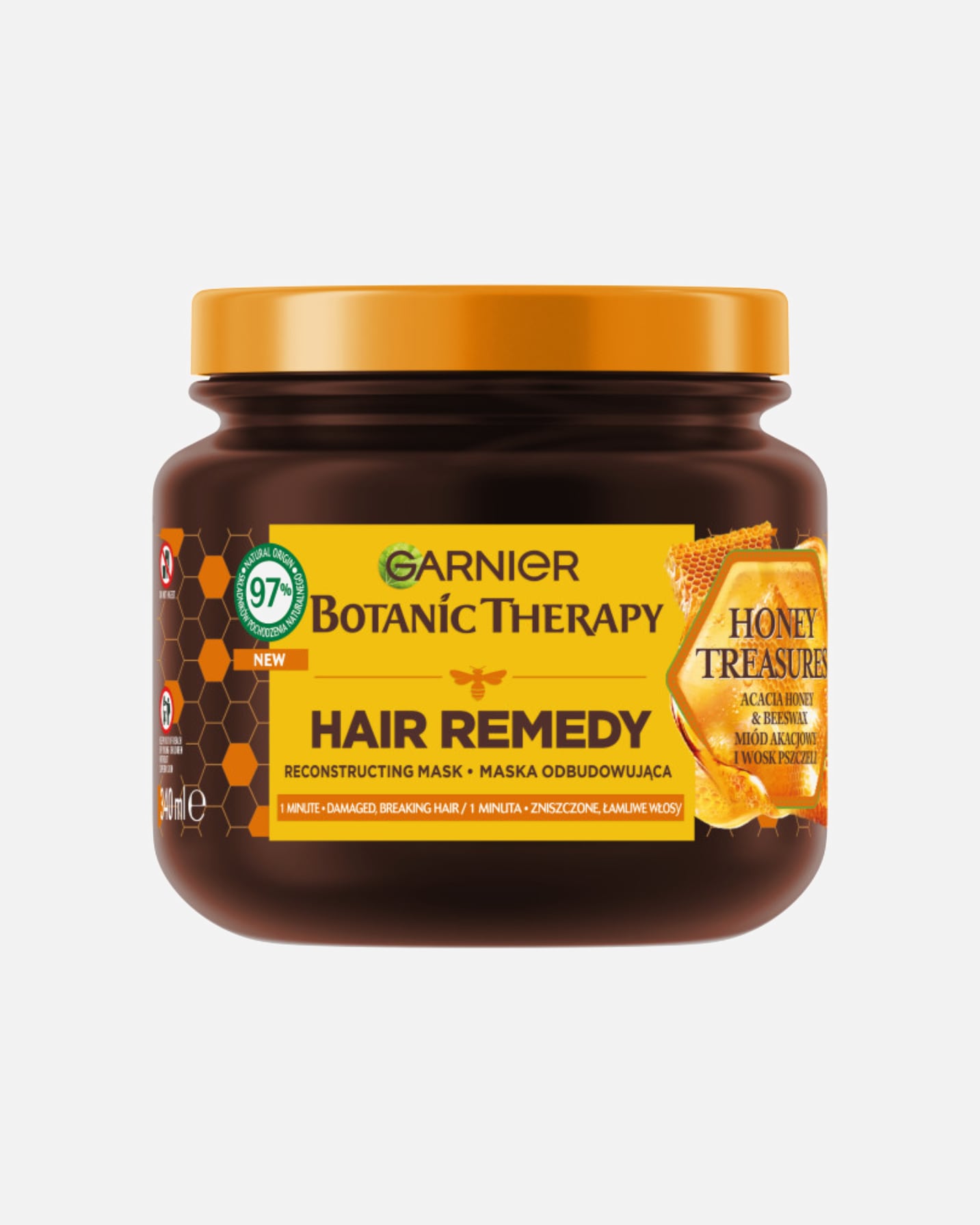 Maska do włosów dla Kobieta Garnier Botanic Therapy Honey Treasures 340 ml