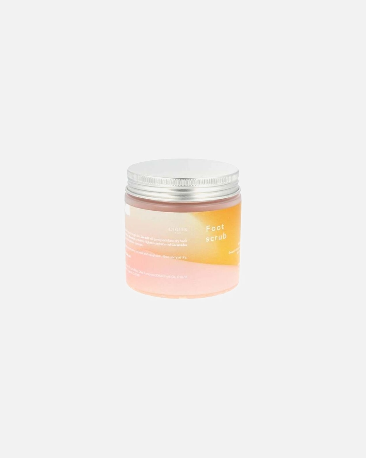 Peeling do ciała dla Unisex Didier LAB Peeling do stóp 250Gram