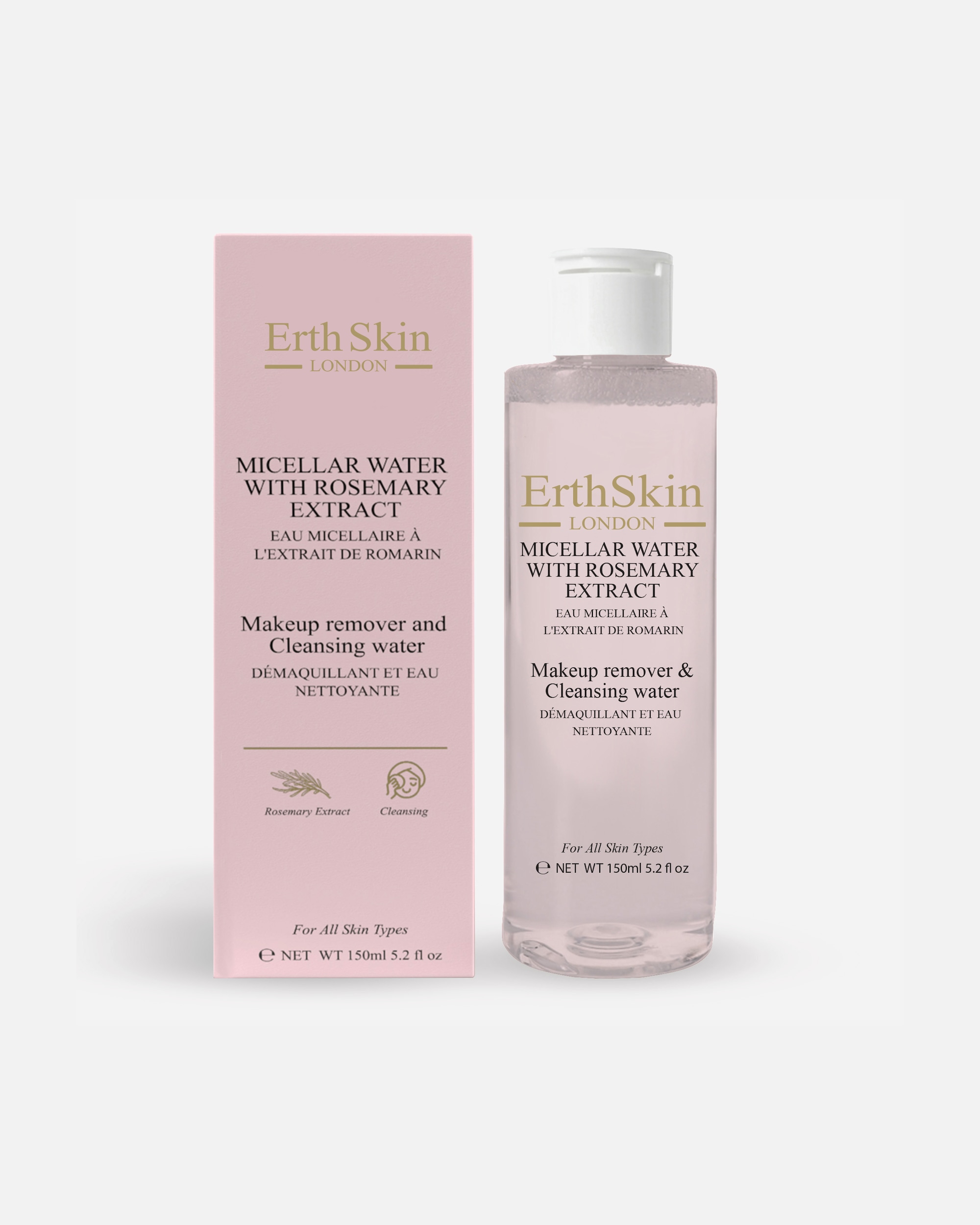 Woda micelarna dla Kobieta ErthSkin London Woda micelarna z ekstraktem z rozmarynu 1 sztukakaka