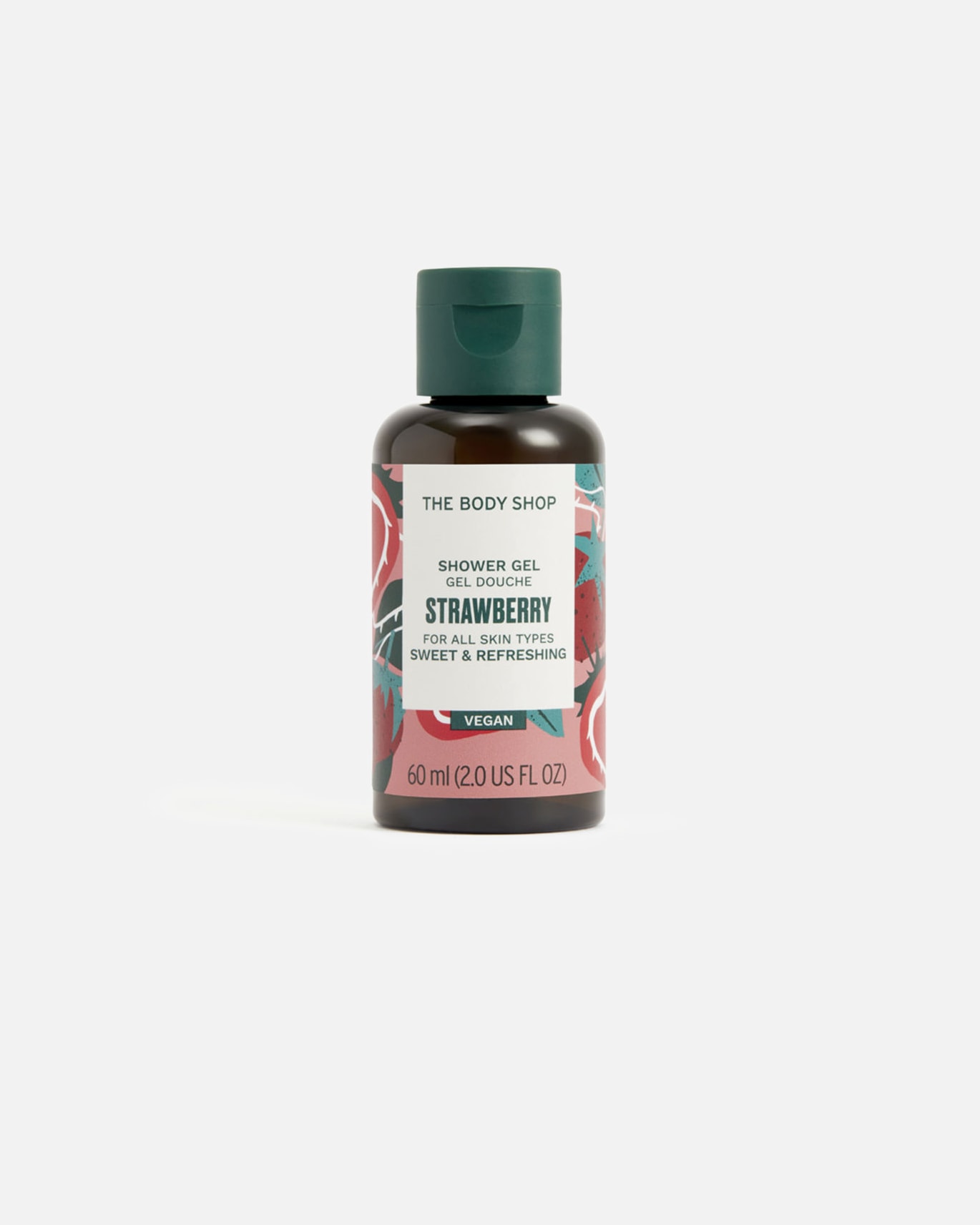 Żel pod prysznic dla Unisex Żel pod prysznic TRUSKAWKA 60 ml