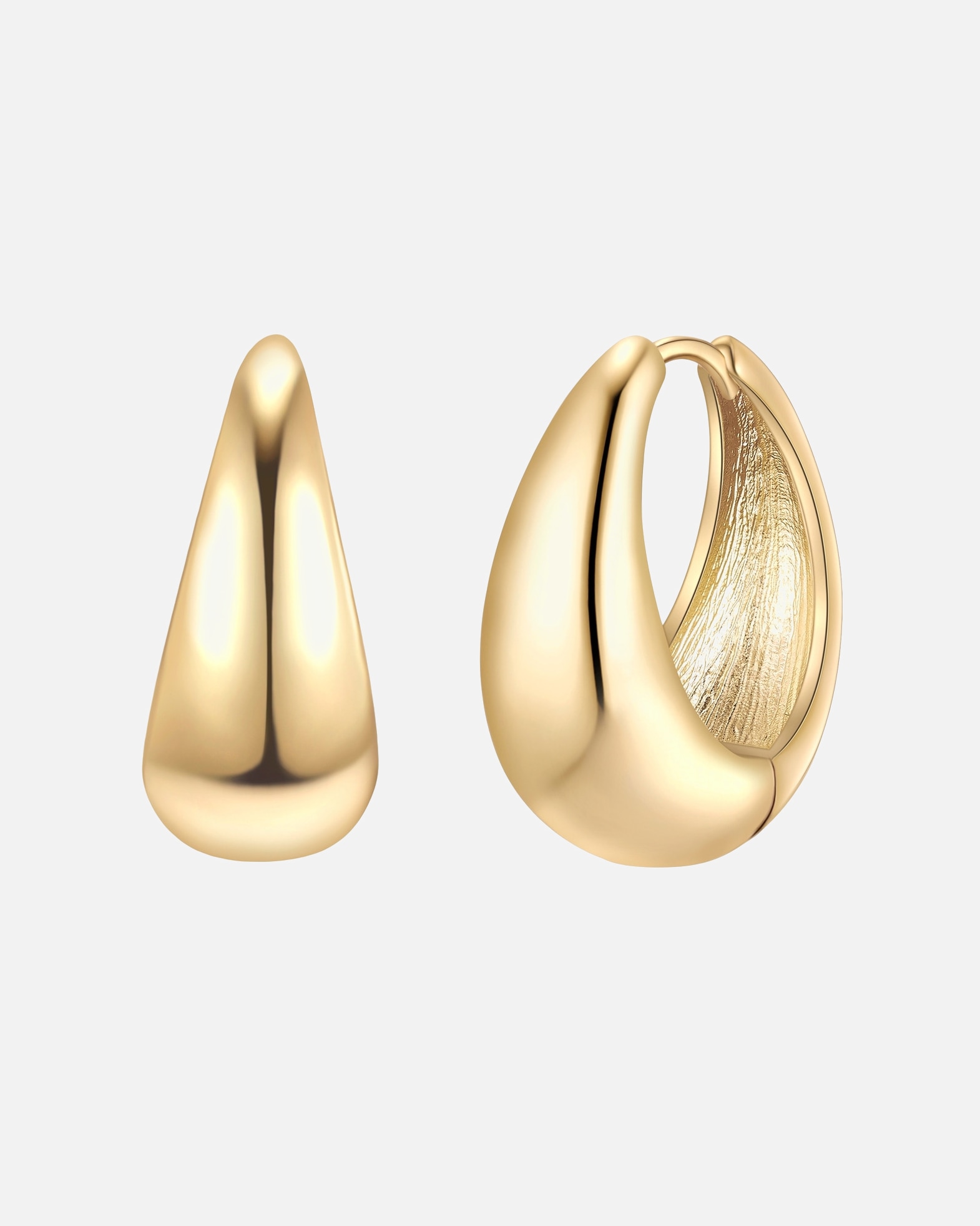 Obrączki dla Kobieta Yokoamii Kolczyki kola z metalowego stopu w zlocie 24,7 mm