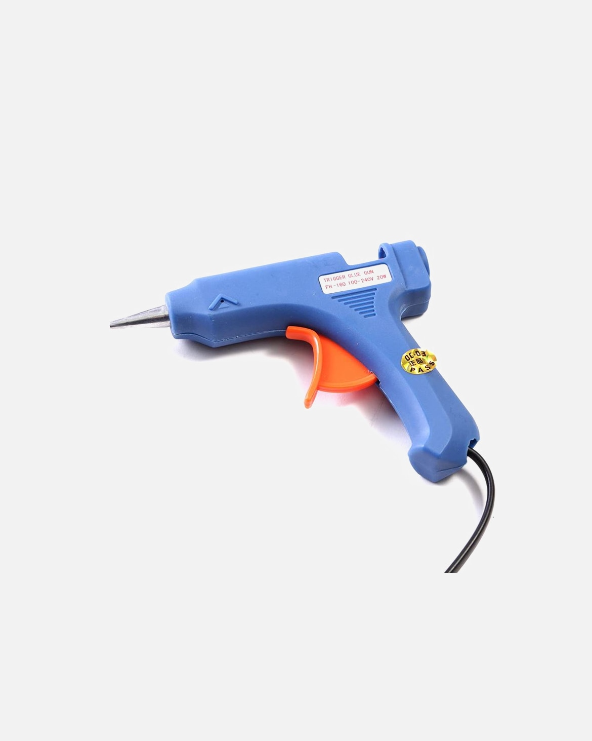 Doczepiane włosy dla Unisex Fashiongirl Pistolet do klejenia do przedłużania włosów Niebieski