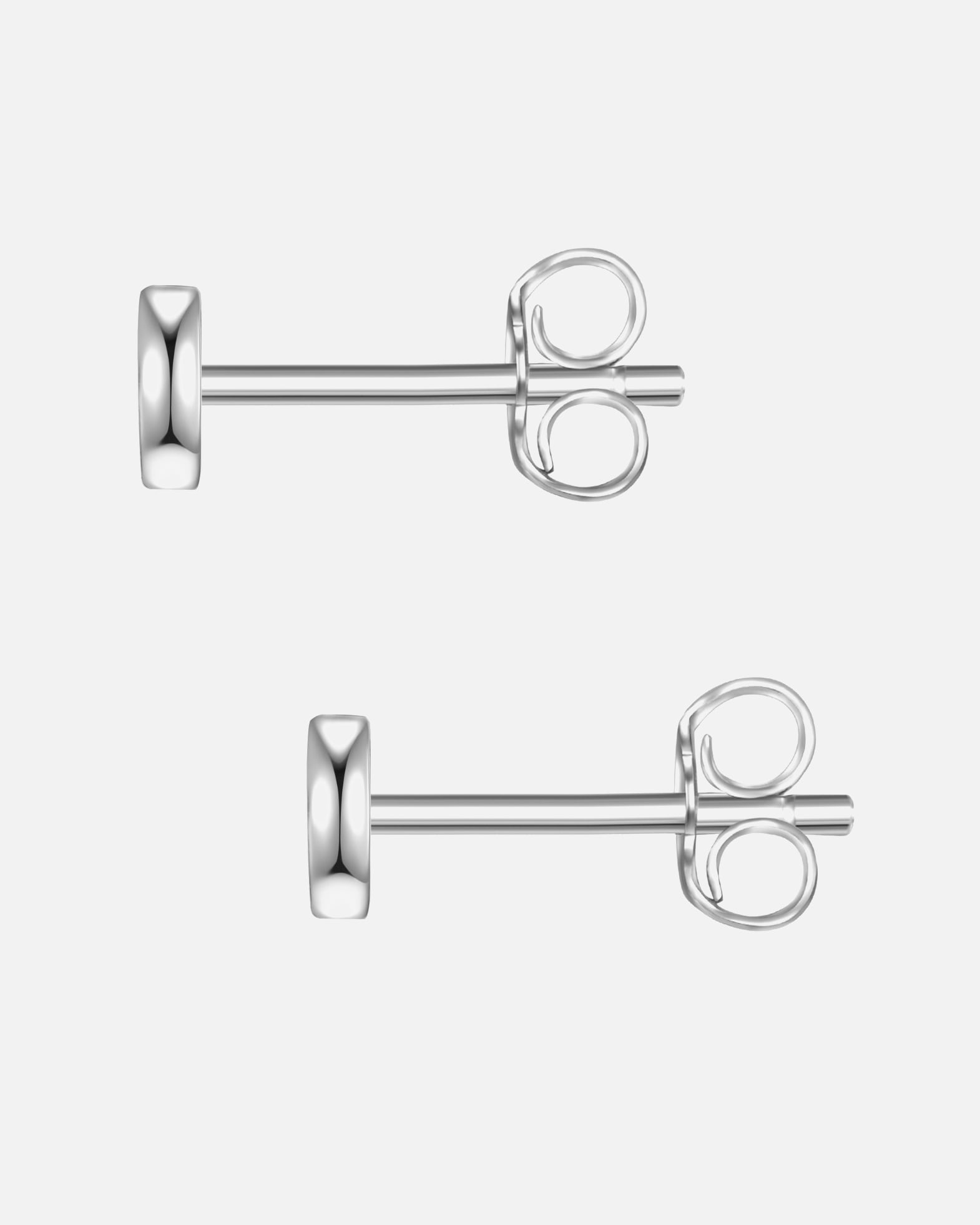 Kolczyki dla Kobieta Glanzstücke München Srebrne kolczyki sztyfty srebro wysokiej próby srebrny 3,8 mm