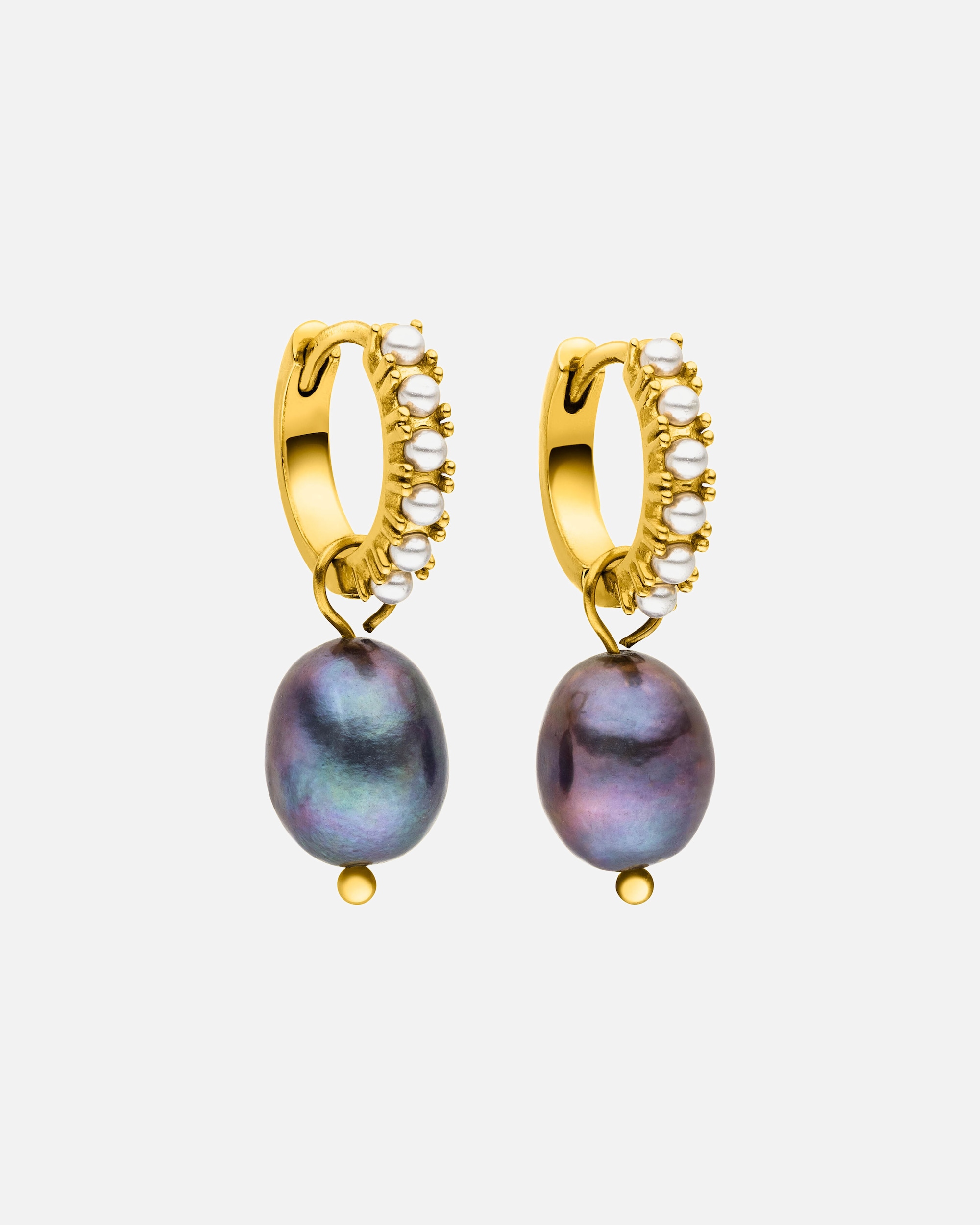 Kolczyki dla Kobieta Purelei Purelei Kolczyki Pearly Złoto