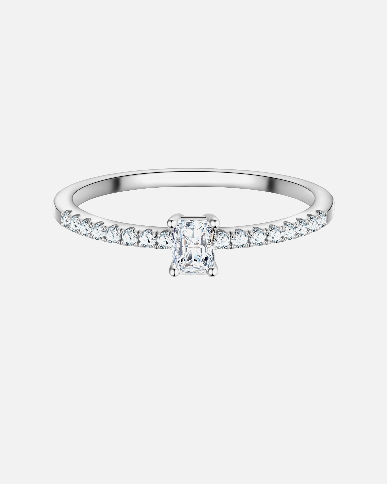 Pierścionek dla Kobieta Trilani Pierscionek z Srebra Sterling w srebrze z Cyrkonia 50