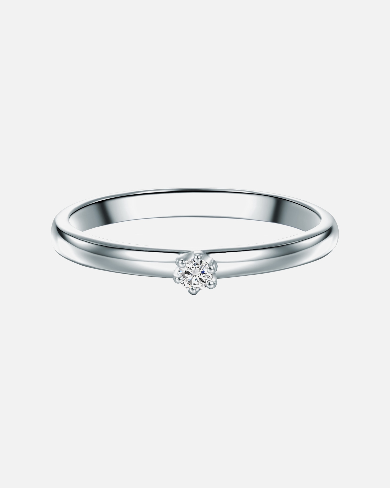 Pierścionek dla Kobieta Trilani Pierścionek z Srebro wysokiej próby w Srebrny 52