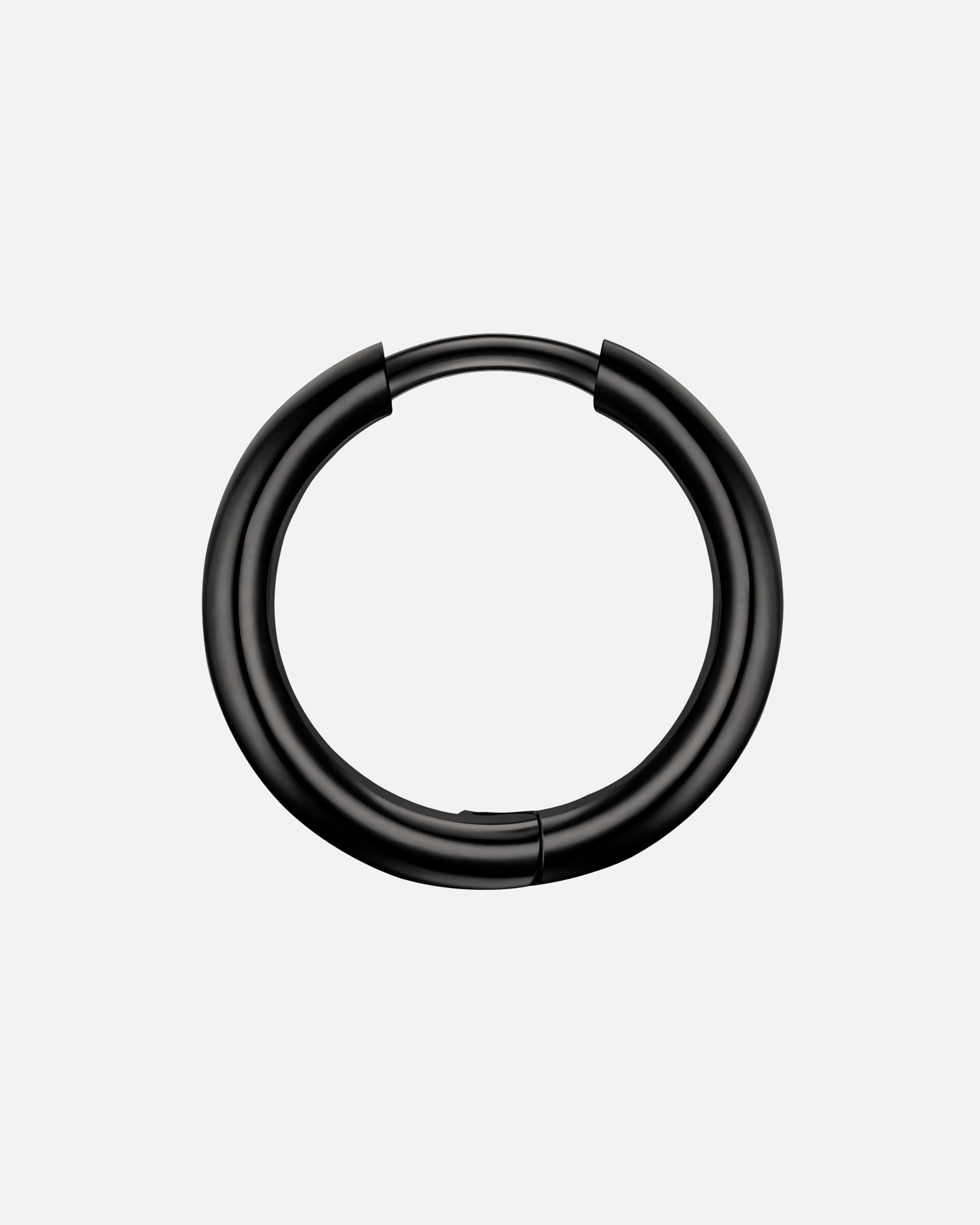 Obrączki dla Mężczyzna True Rebels Kolczyki Stal nierdzewna Czarny 15,1 mm