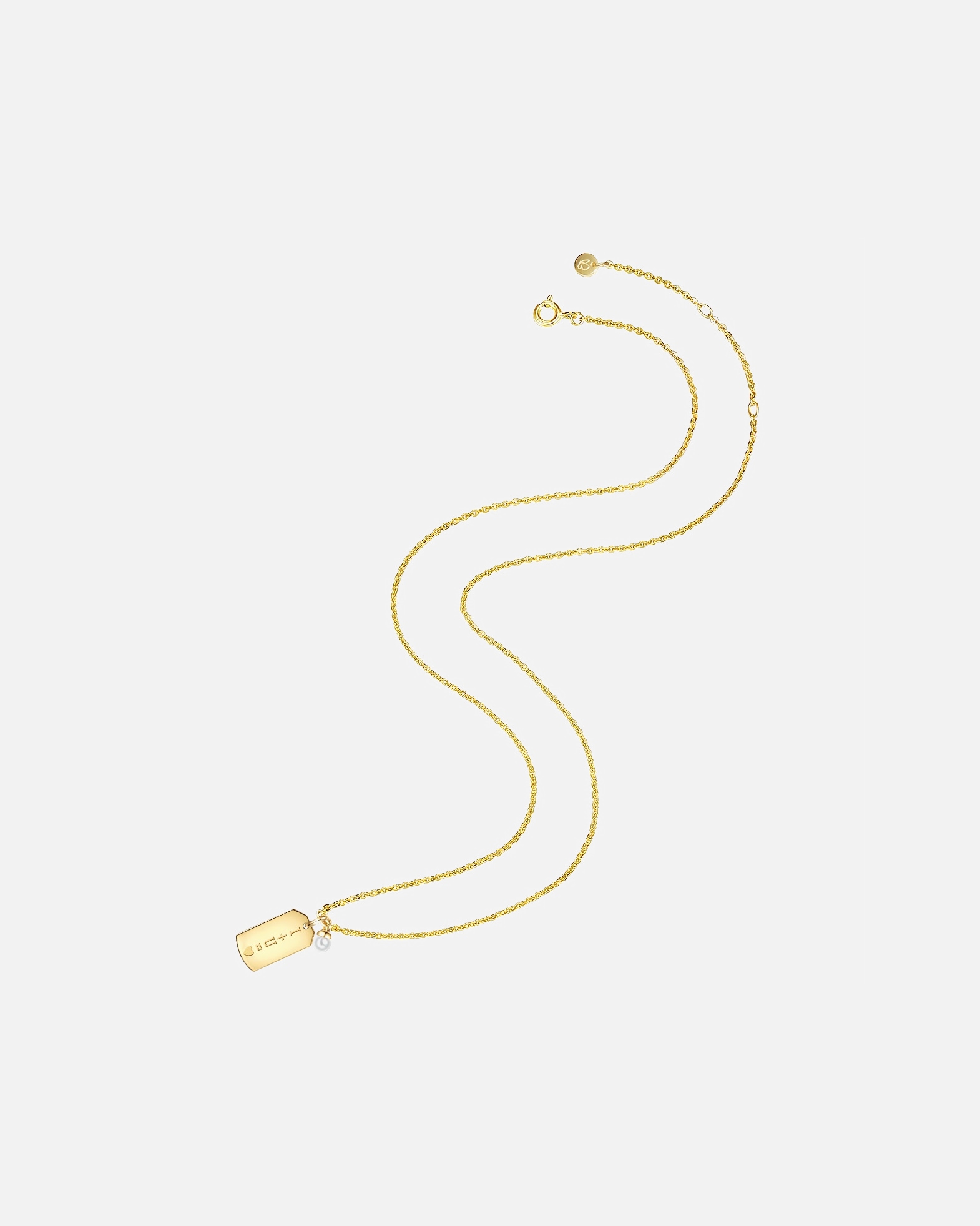 Naszyjnik dla Kobieta Glanzstücke München Naszyjnik srebrny srebro wysokiej próby Perła hodowlana słodkowodna żółte złoto 45,0 cm Basiskette + 5,0 cm Verlängerung