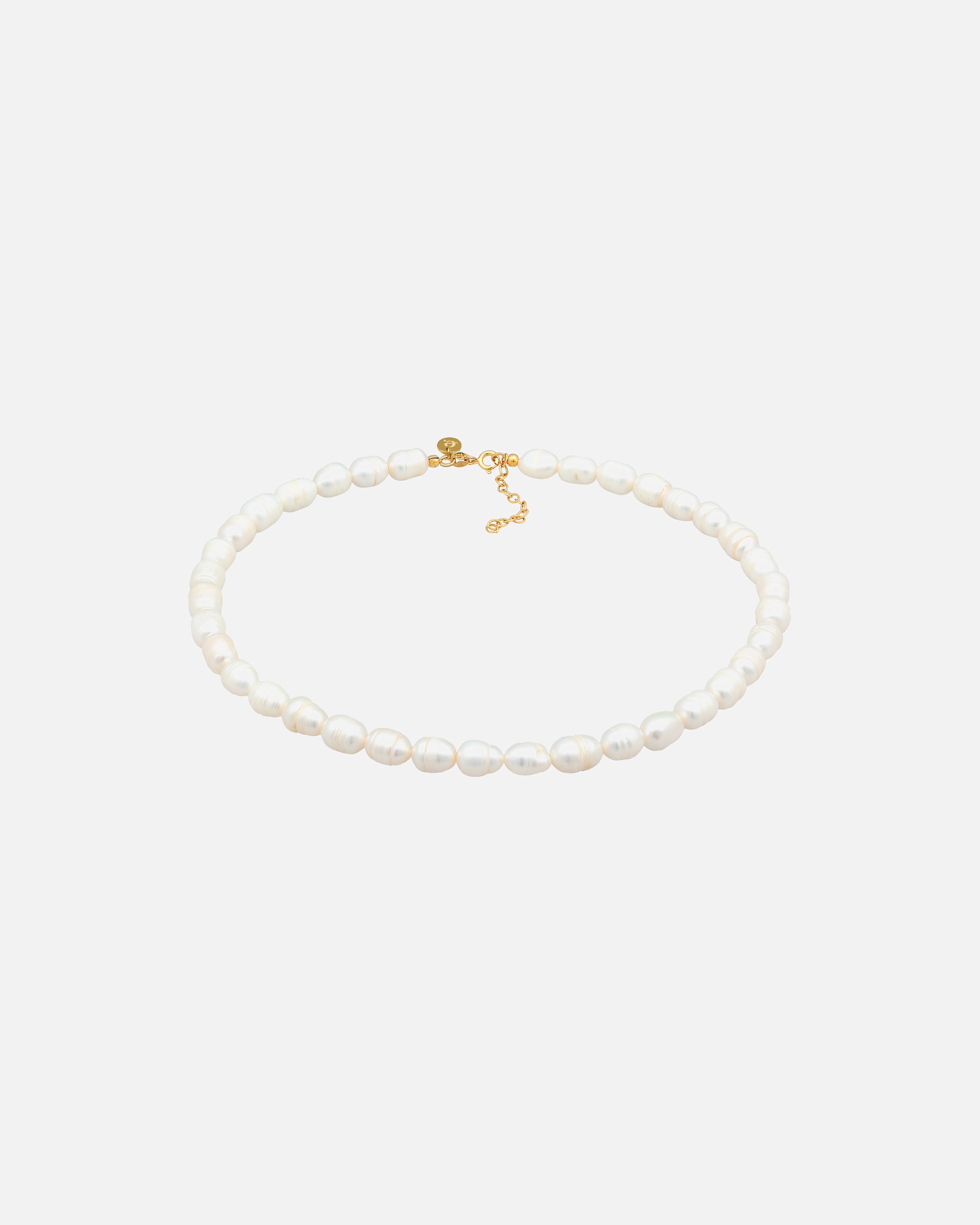 Naszyjnik dla Kobieta Elli PREMIUM Damski Chocker Barok z perły hodowlana słodkowodna w srebrze próby 925 36