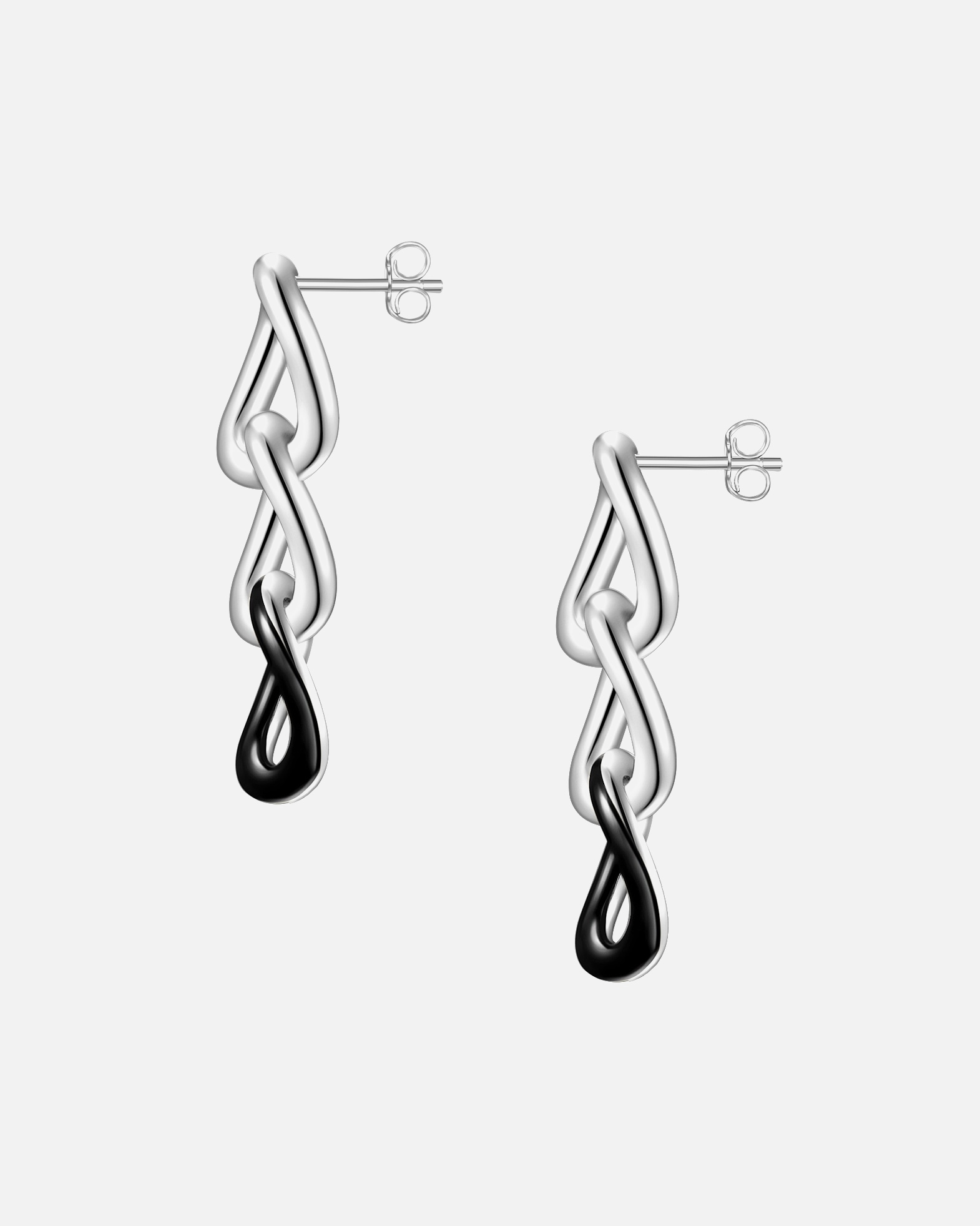 Kolczyki dla Kobieta Glanzstücke München Kolczyki z Srebro wysokiej próby w Srebrny 32,1 mm