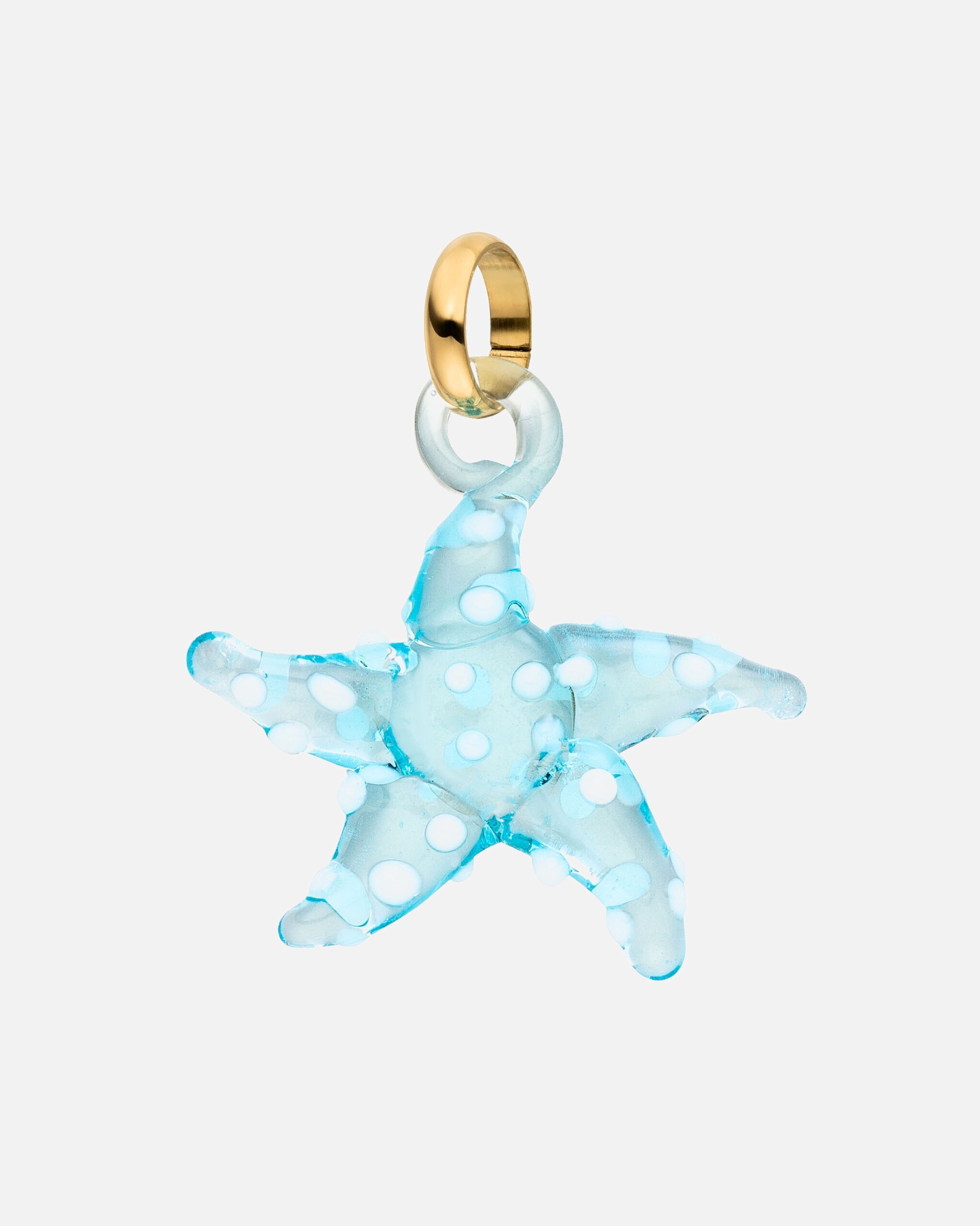 Zawieszka dla Unisex Purelei Purelei Czar Glass Starfish Złoto