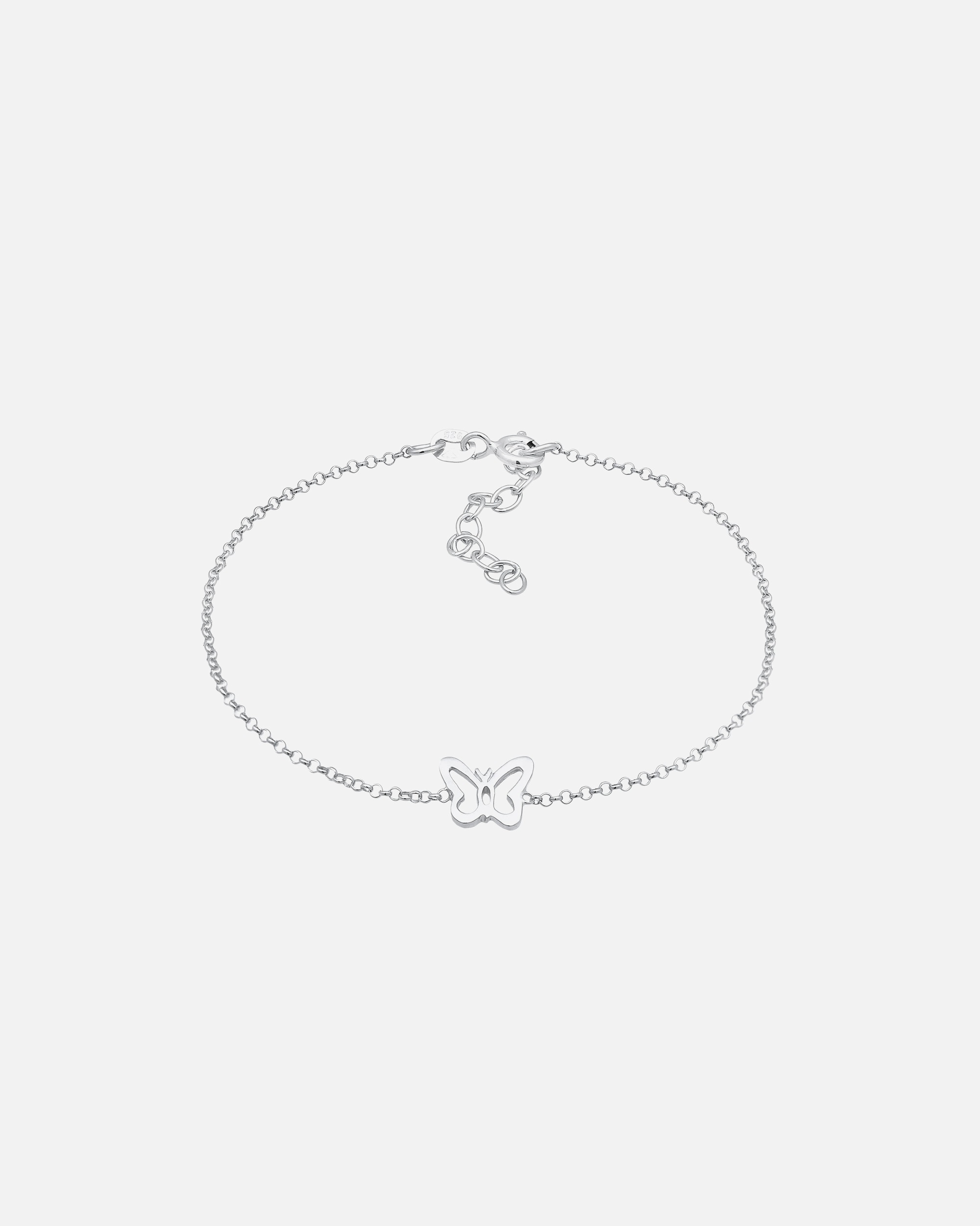 Bransoletka dla Kobieta Elli Damski wisior Butterfly Cut-Out ze srebra próby 925 Sterling Silver 16