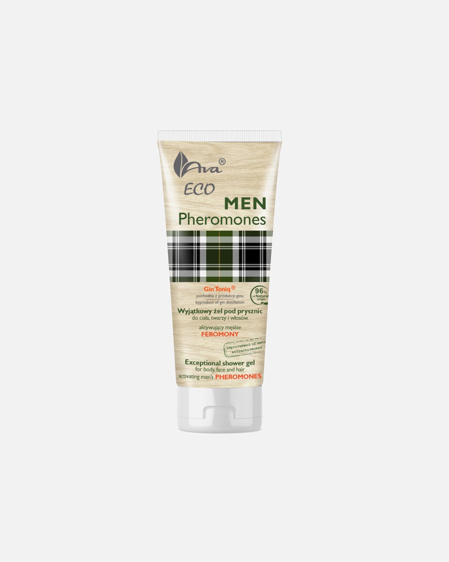 Żel do ciała dla Mężczyzna Ava laboratorium Eco Men Pheromones 200 ml