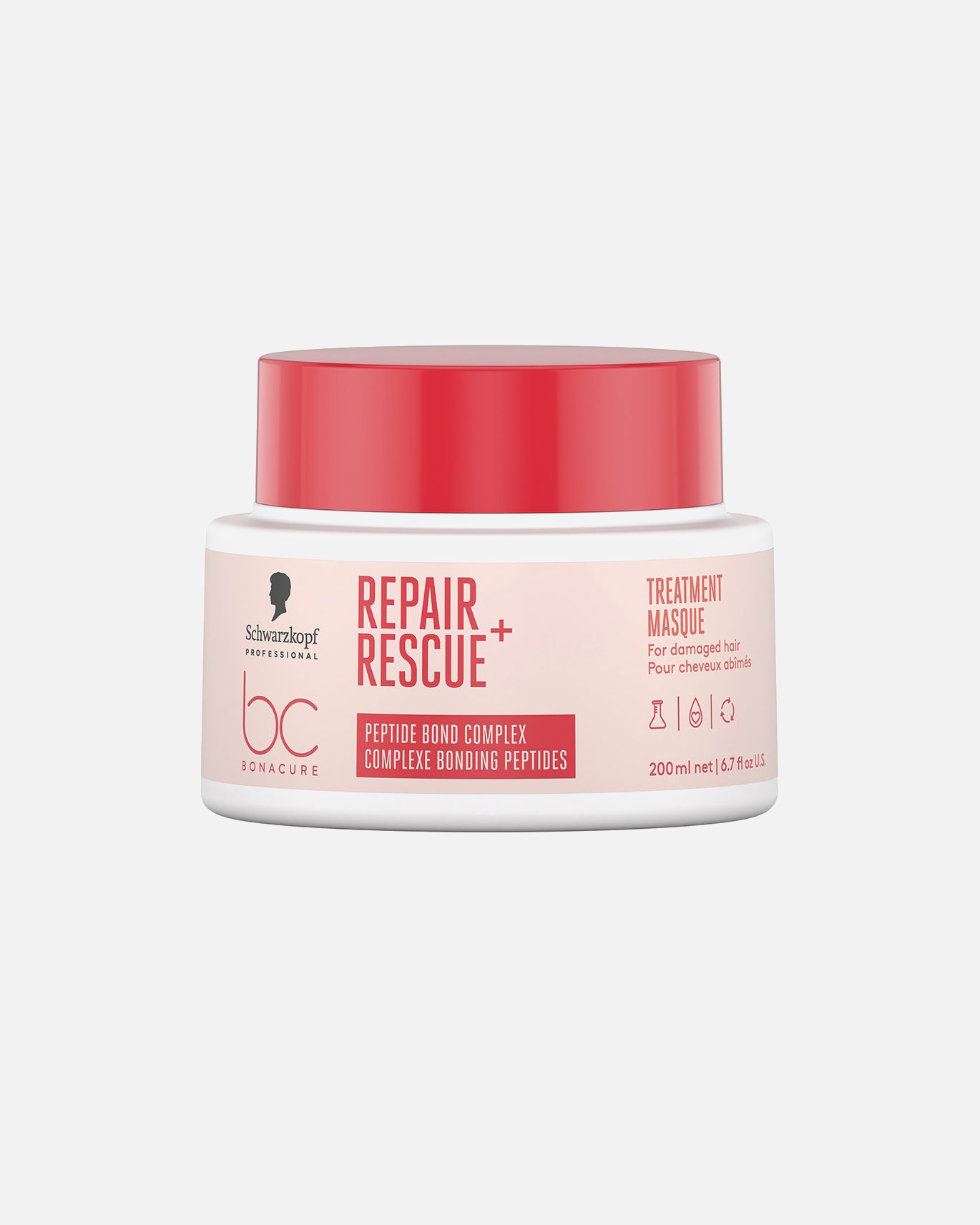Maska do włosów dla Unisex Schwarzkopf Professional Zabieg BONACURE REPAIR RESCUE 200 ml