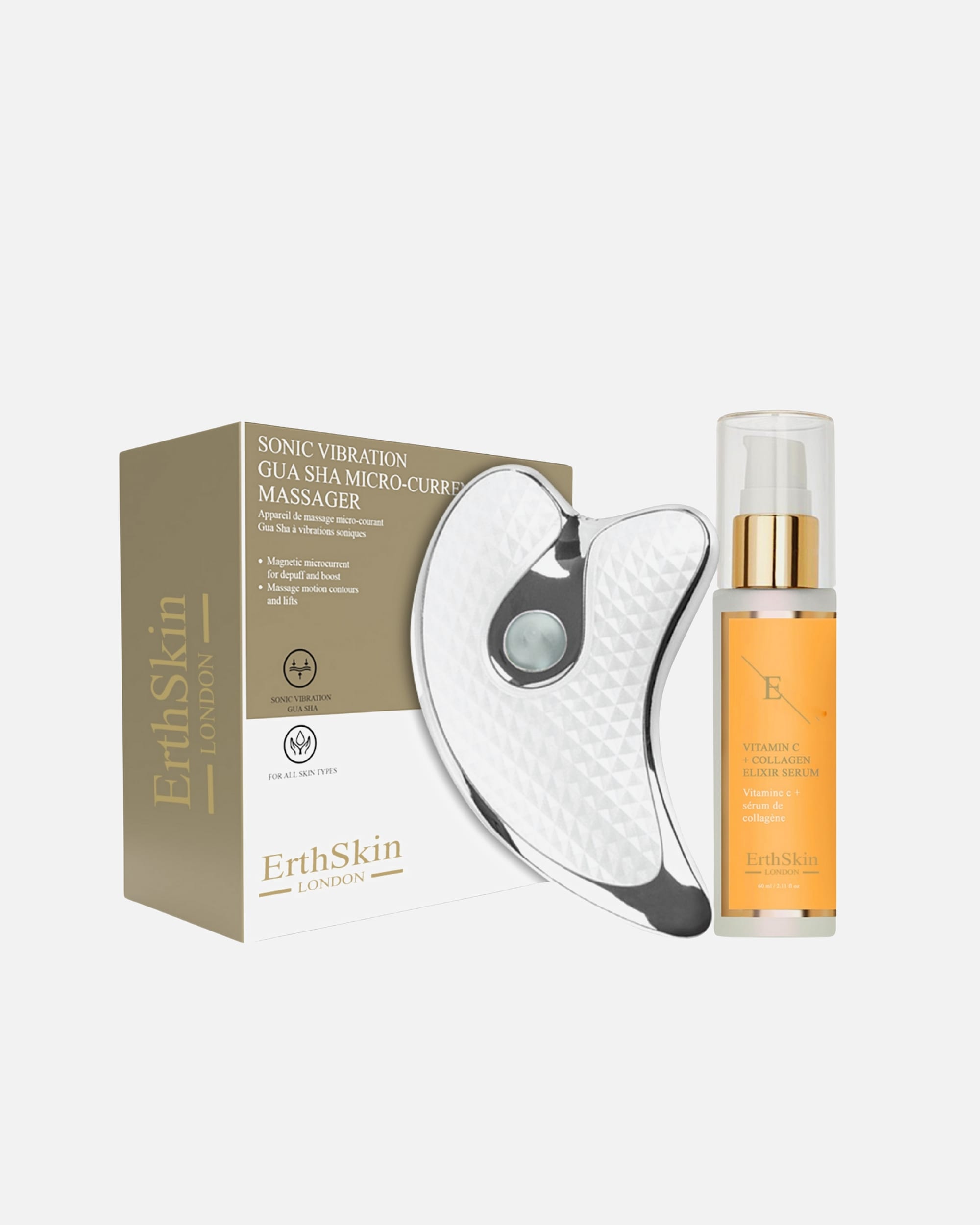 Pięlęgnacja Anti-Aging dla Kobieta ErthSkin London Zestaw do rzeźbienia świecącego 1 sztukaka