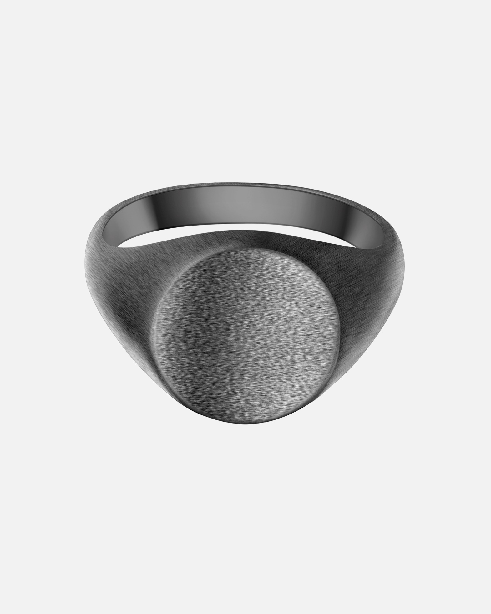 Pierścionek dla Mężczyzna True Rebels Pierscionek ze Stali Nierdzewnej w gunmetal 66