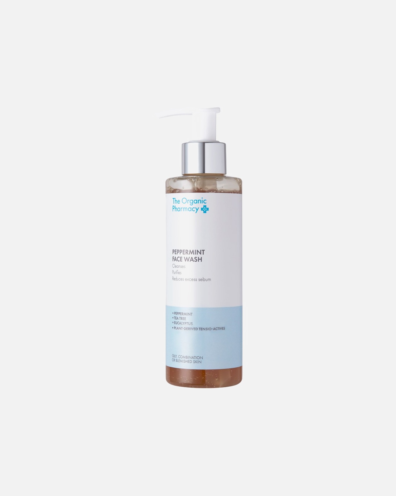 Żel do twarzy dla Unisex The Organic Pharmacy Peppermint Facial Wash 100ml 200 ml
