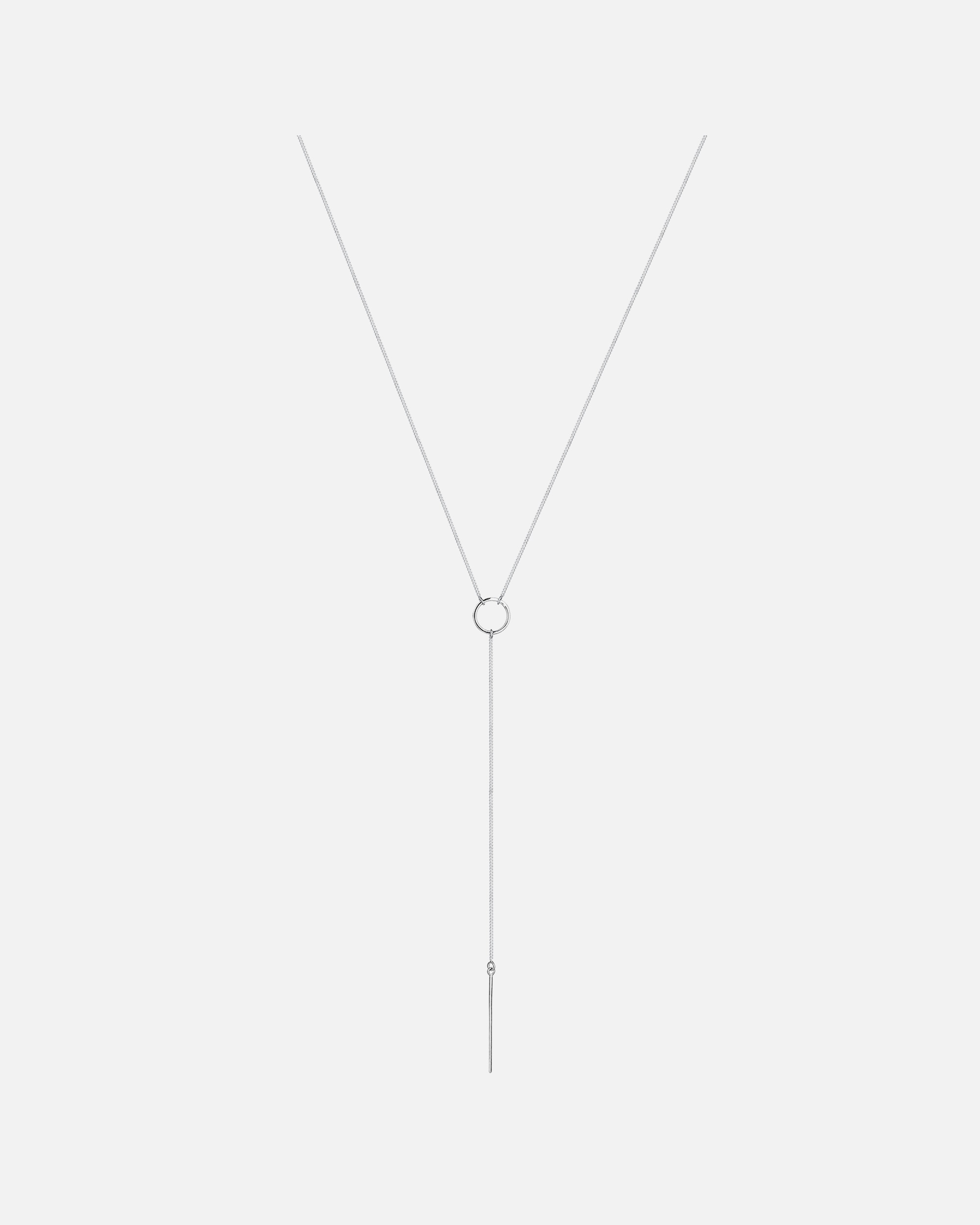 Naszyjnik dla Kobieta Elli Damski łańcuszek Y Geo Minimal ze srebra próby 925 Sterling Silver silberfarben