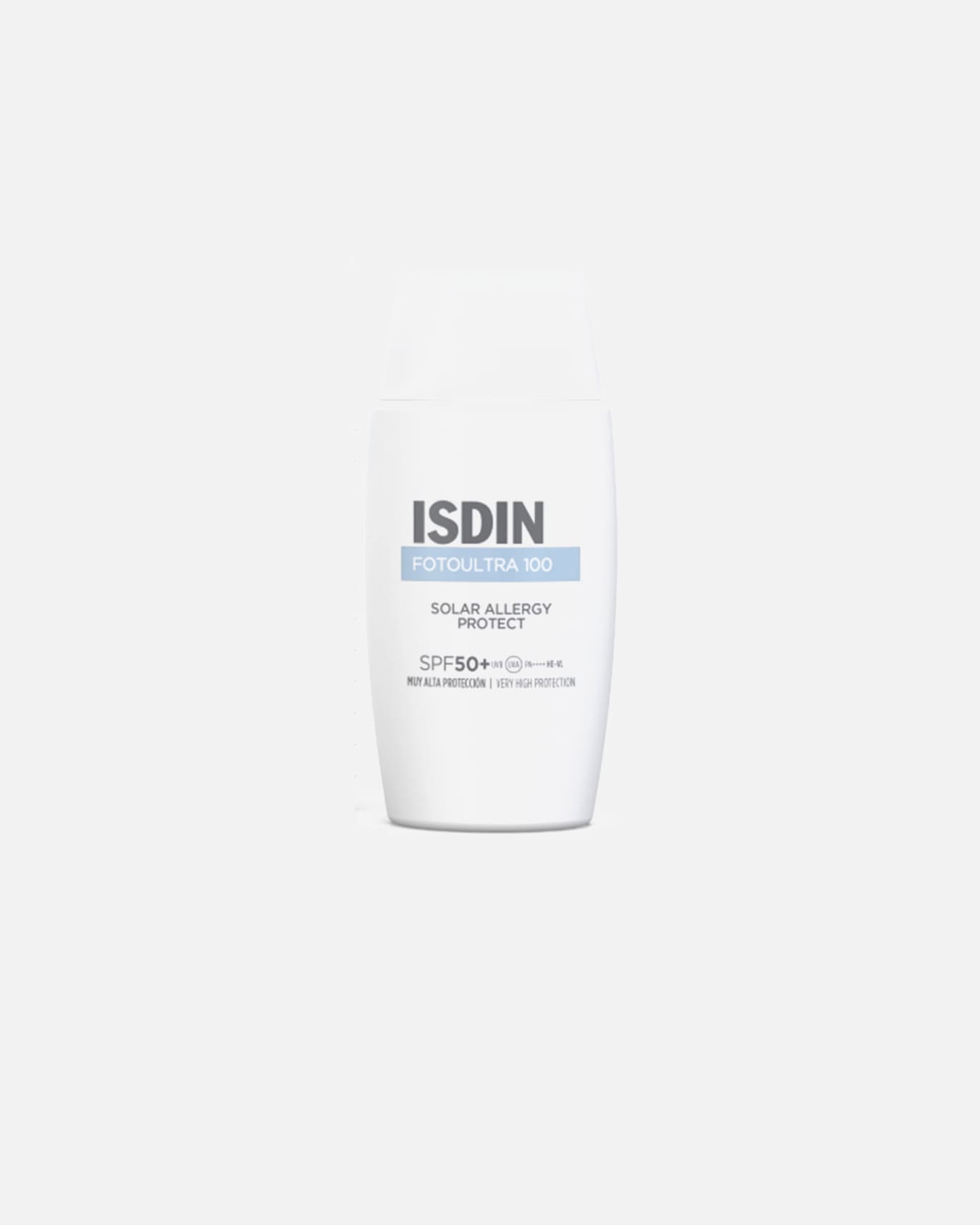 Krem do opalania dla Unisex ISDIN PHOTO ULTRA solarny płyn fuzyjny dla alergików SPF50+ 50 ml
