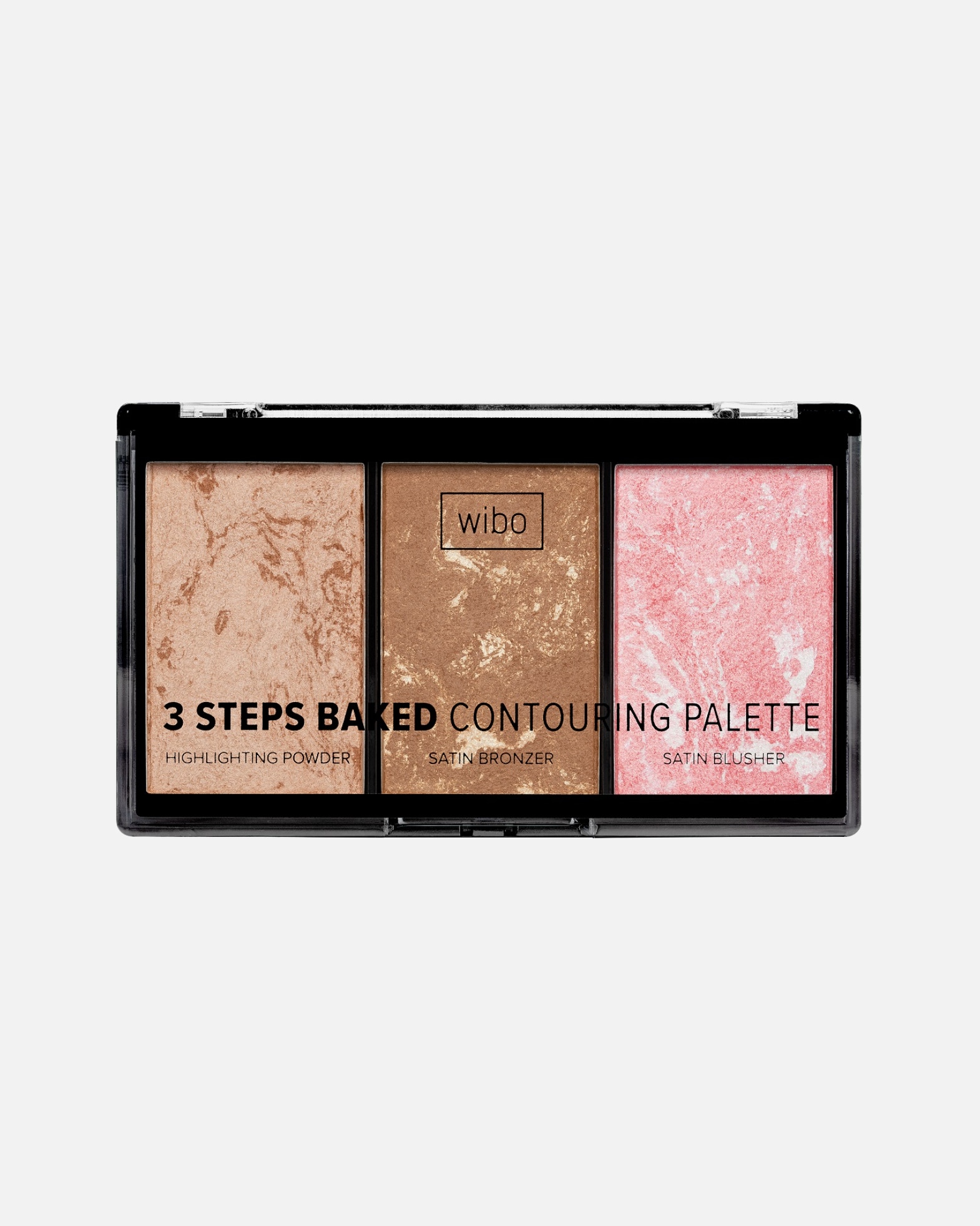 Cień do powiek dla Kobieta Wibo 3 Steps Baked Contouring Palette 10 g