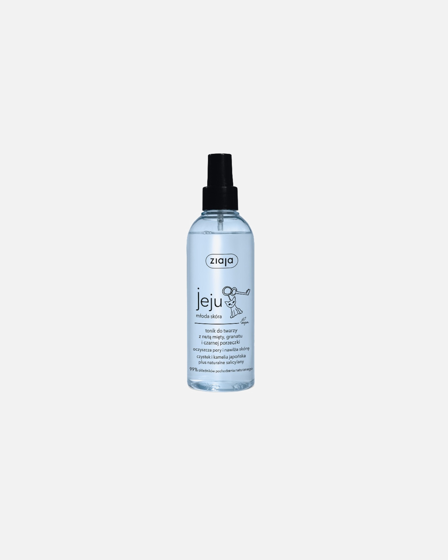 Tonik dla Kobieta Ziaja Jeju niebieskie 200 ml