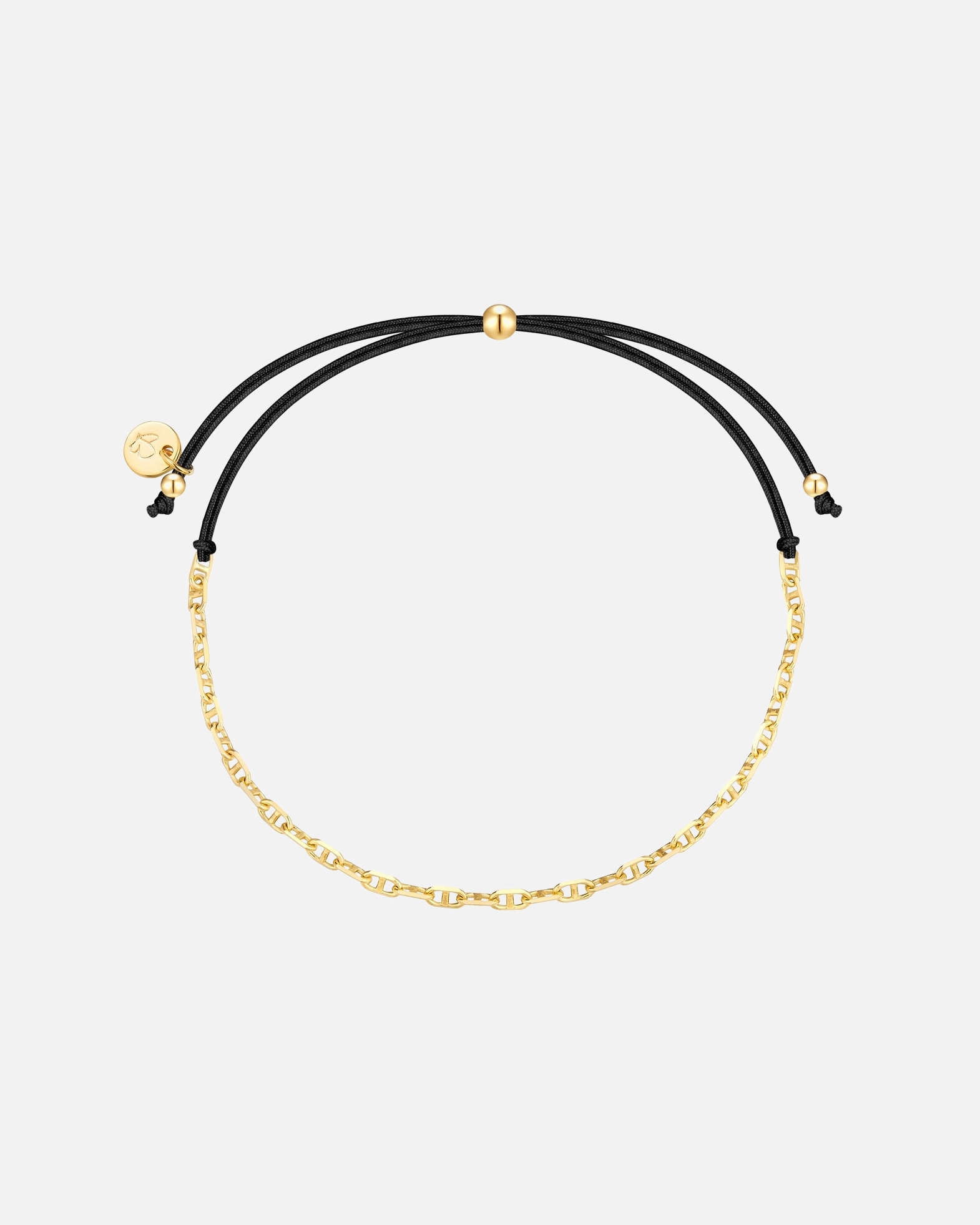 Bransoletka dla Kobieta Glanzstücke München Bransoletka z srebra próby 925 w kolorze zlotym 15,0 - 22,0 cm, flexibel einstellbar