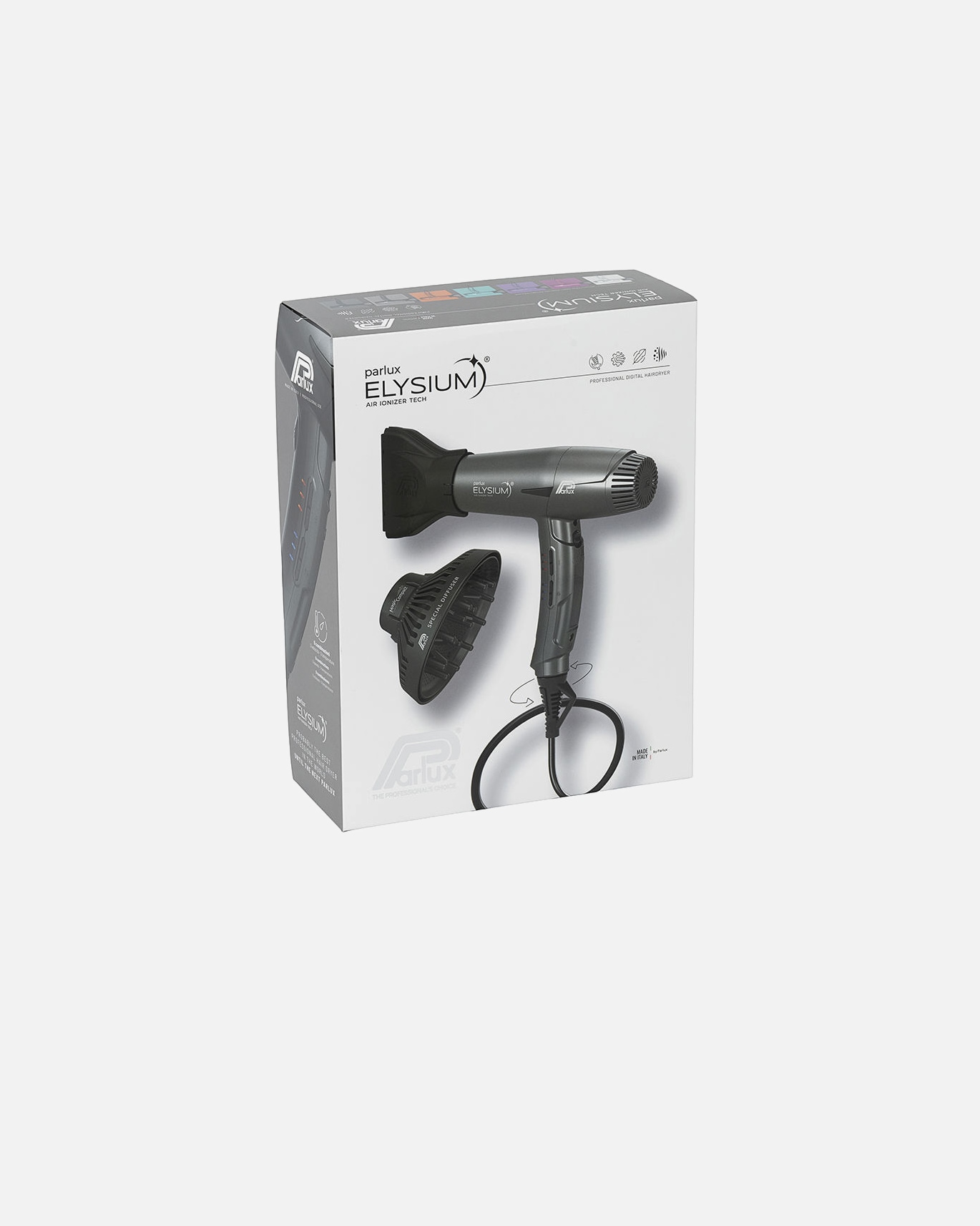 Suszarka do włosów dla Unisex Parlux SUSZARKA PARLUX ELYSIUM + MAGICSENSE Titanium Gray