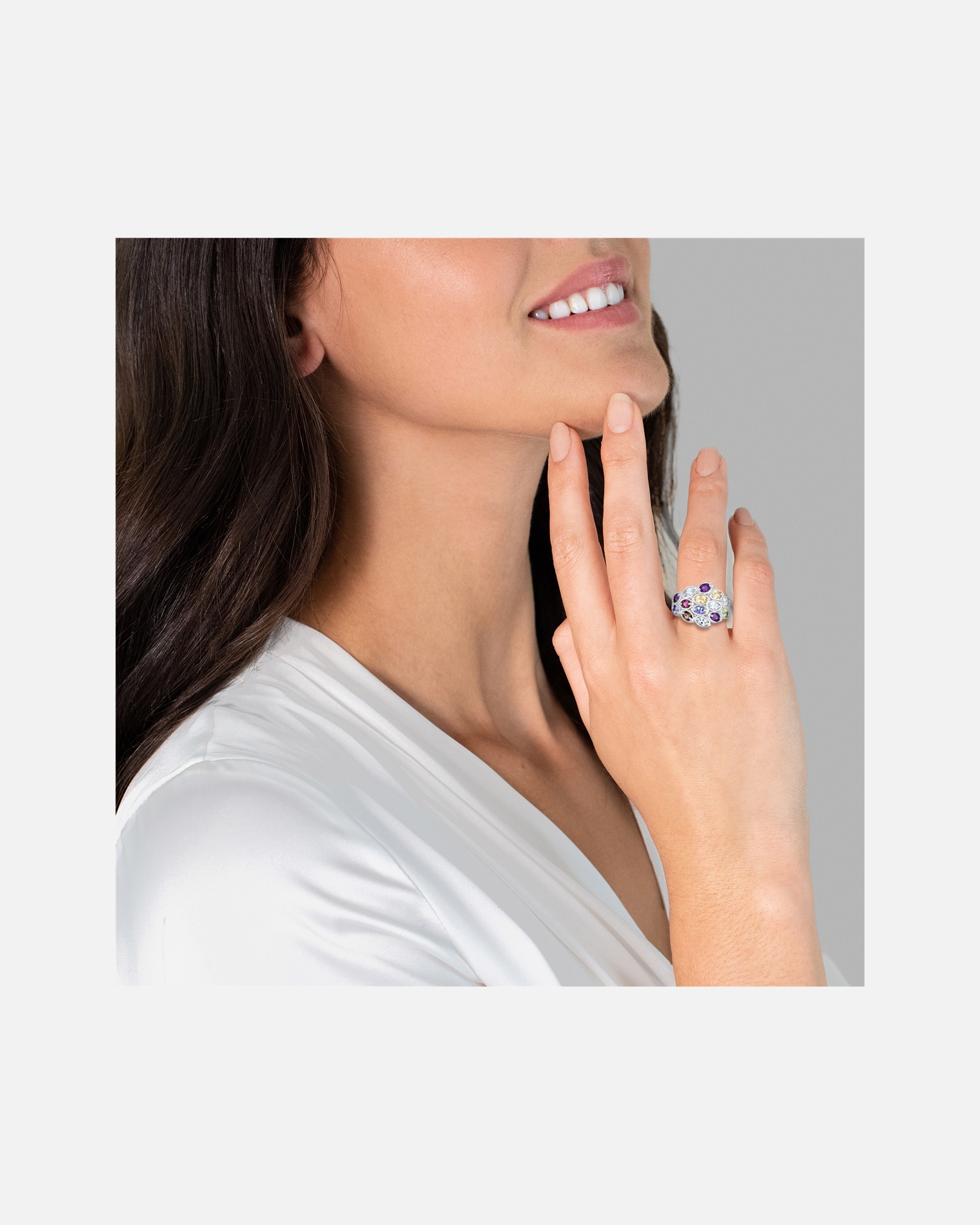 Pierścionek dla Kobieta Rafaela Donata Pierścionek Srebro wysokiej próby Srebrny 50