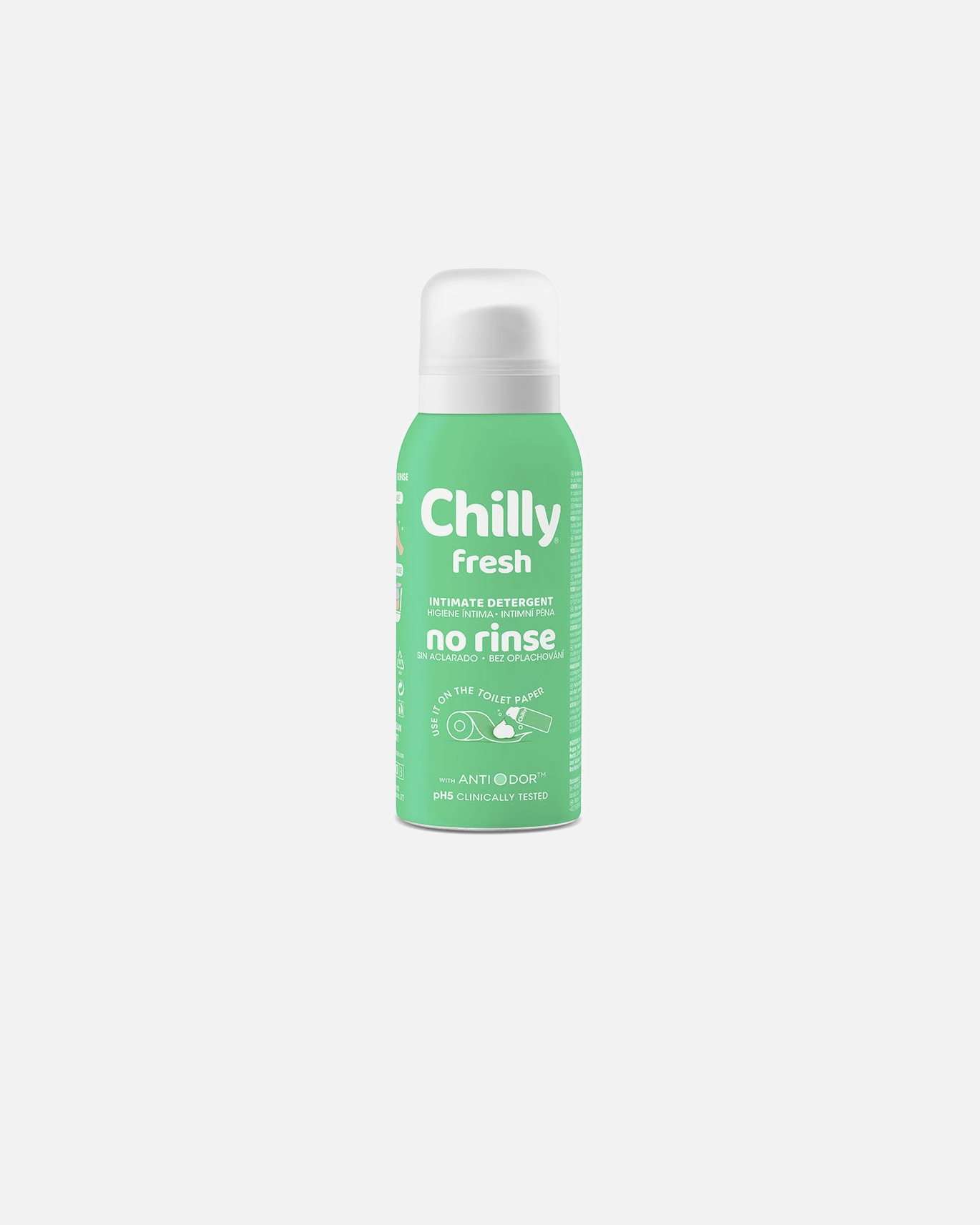Pielęgnacja miejsc intymnych dla Unisex Chilly ŚWIEŻA pianka w sprayu bez spłukiwania 100 ml