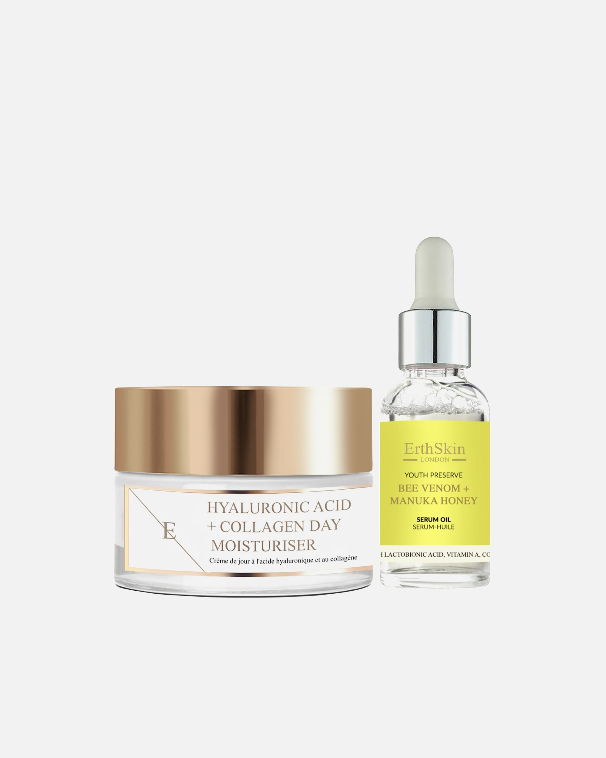 Zestaw do pielęgnacji twarzy dla Kobieta ErthSkin London Zestaw Hydra & Nourish Duo 1 sztukaka