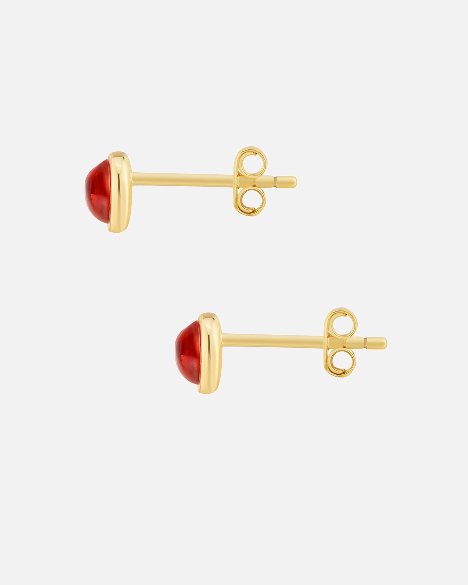 Kolczyki dla Kobieta Glanzstücke München Kolczyki z Srebro wysokiej próby w Żółte złoto 5,1 mm