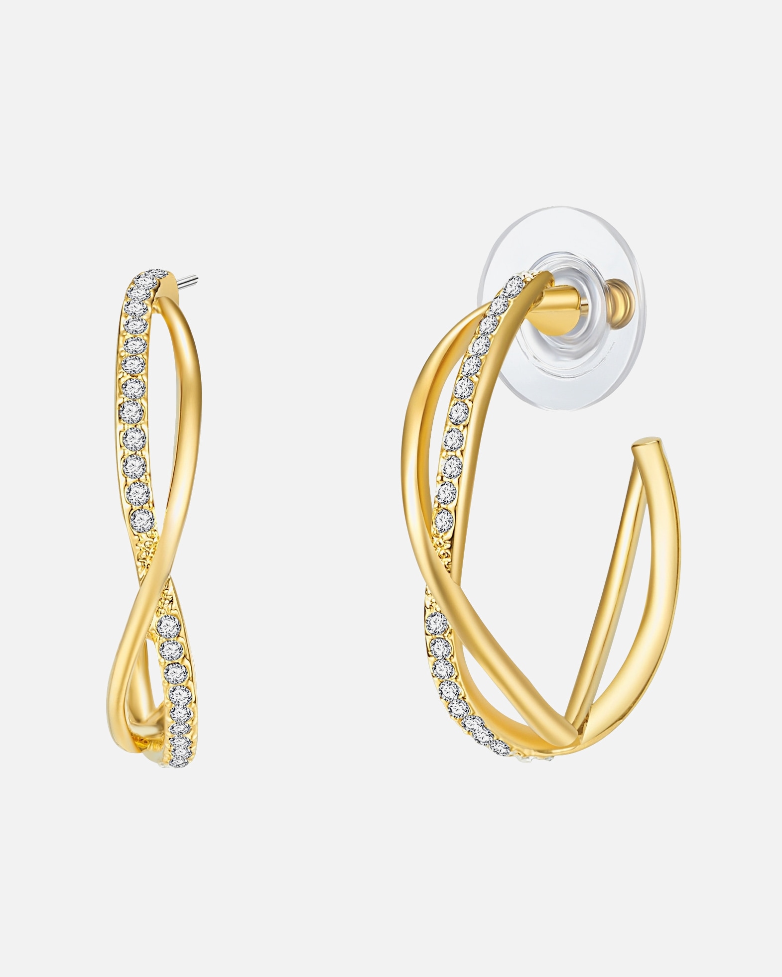 Obrączki dla Kobieta Lulu & Jane Stop metali Szkło 30,3 mm