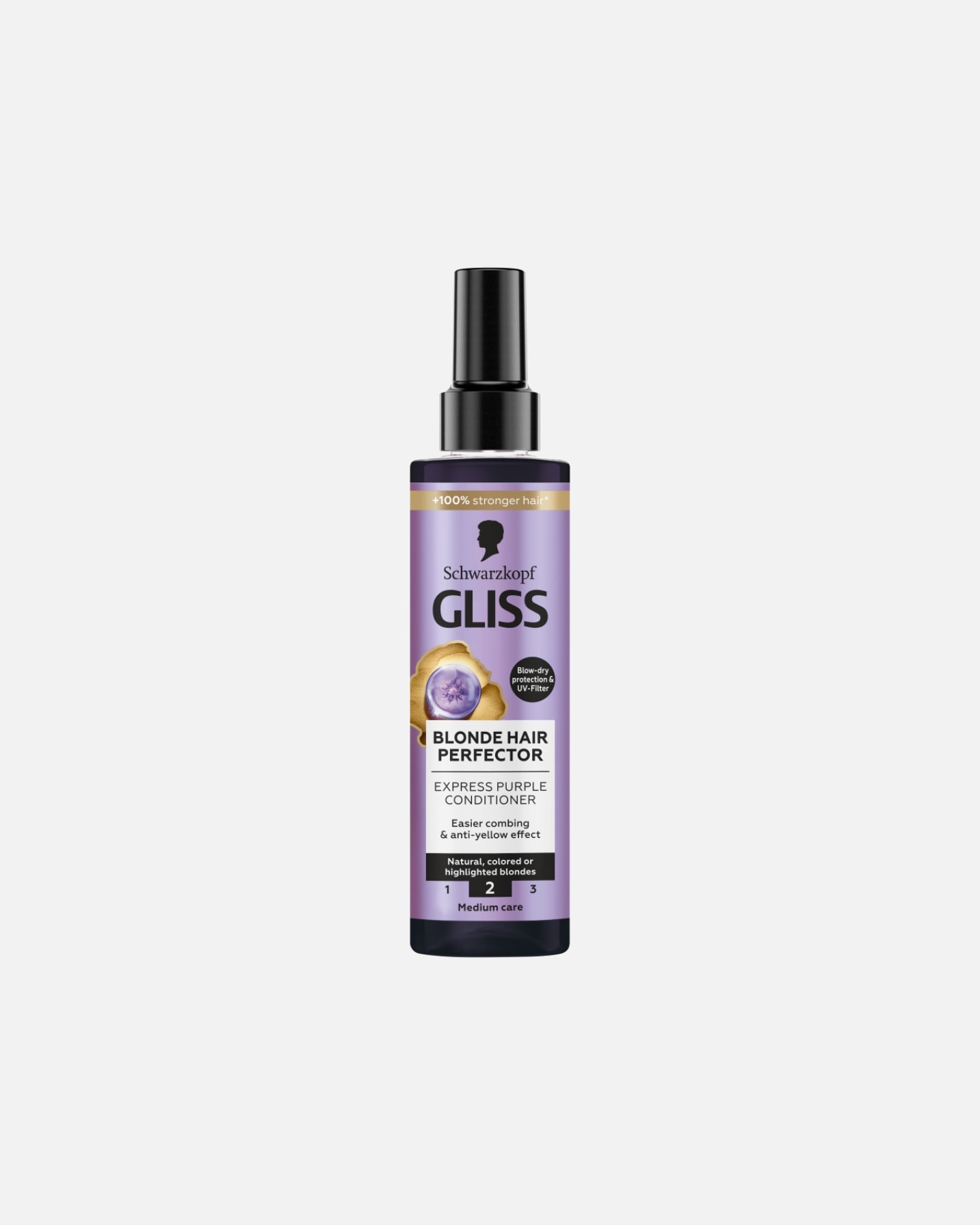 Odżywka do włosów do spłukiwania dla Kobieta Gliss Default Brand Line Blonde Hair Perfector 200 ml