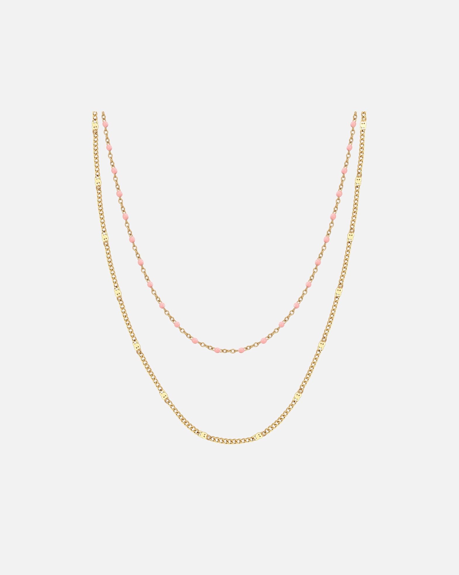 Naszyjnik dla Kobieta EASTSIDE Łańcuszek Stal nierdzewna Żółte złoto 39,0/44,0 cm Basiskette + 5,0 cm Verläng