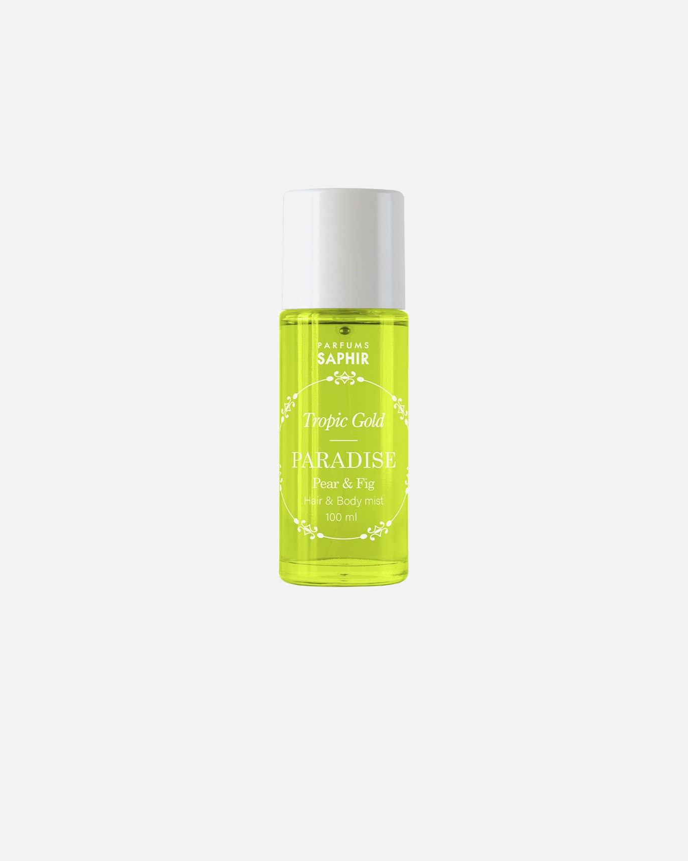 Spray do ciała dla Kobieta Saphir Parfum Tropic Gold Paradise Hair & Body Mist 100 ml