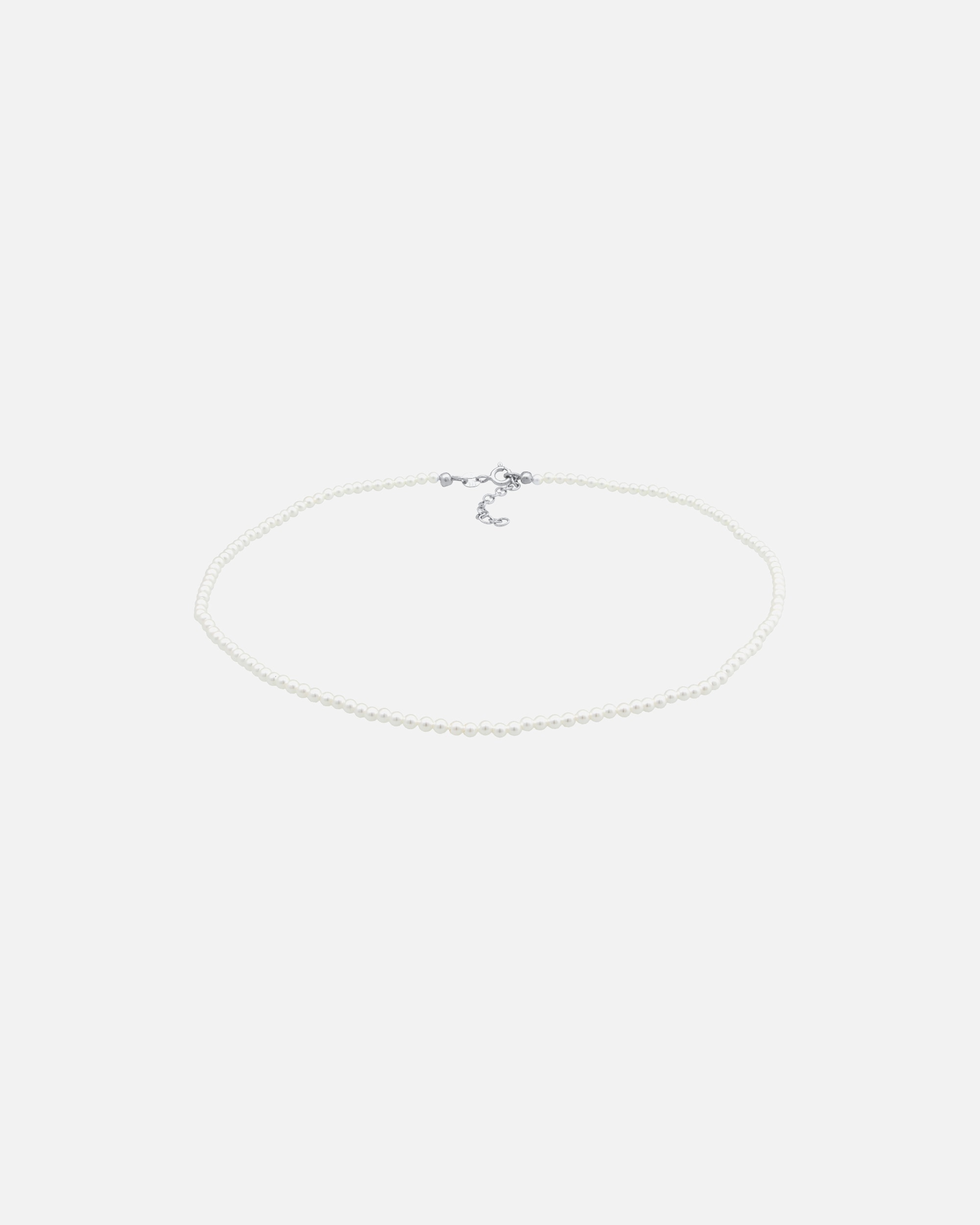 Naszyjnik dla Kobieta Elli Damski Choker Trend z perłami muszlową w srebrze próby 925 Sterling Silver silberfarben