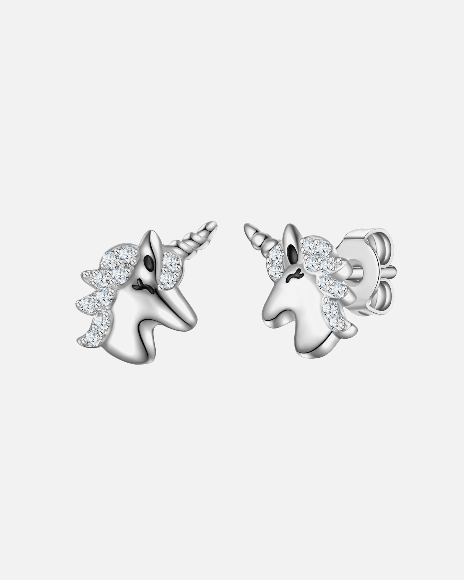 Kolczyki dla Kobieta Rafaela Donata Kolczyki Jednorożec Srebro wysokiej próby Srebrny 10,2 mm