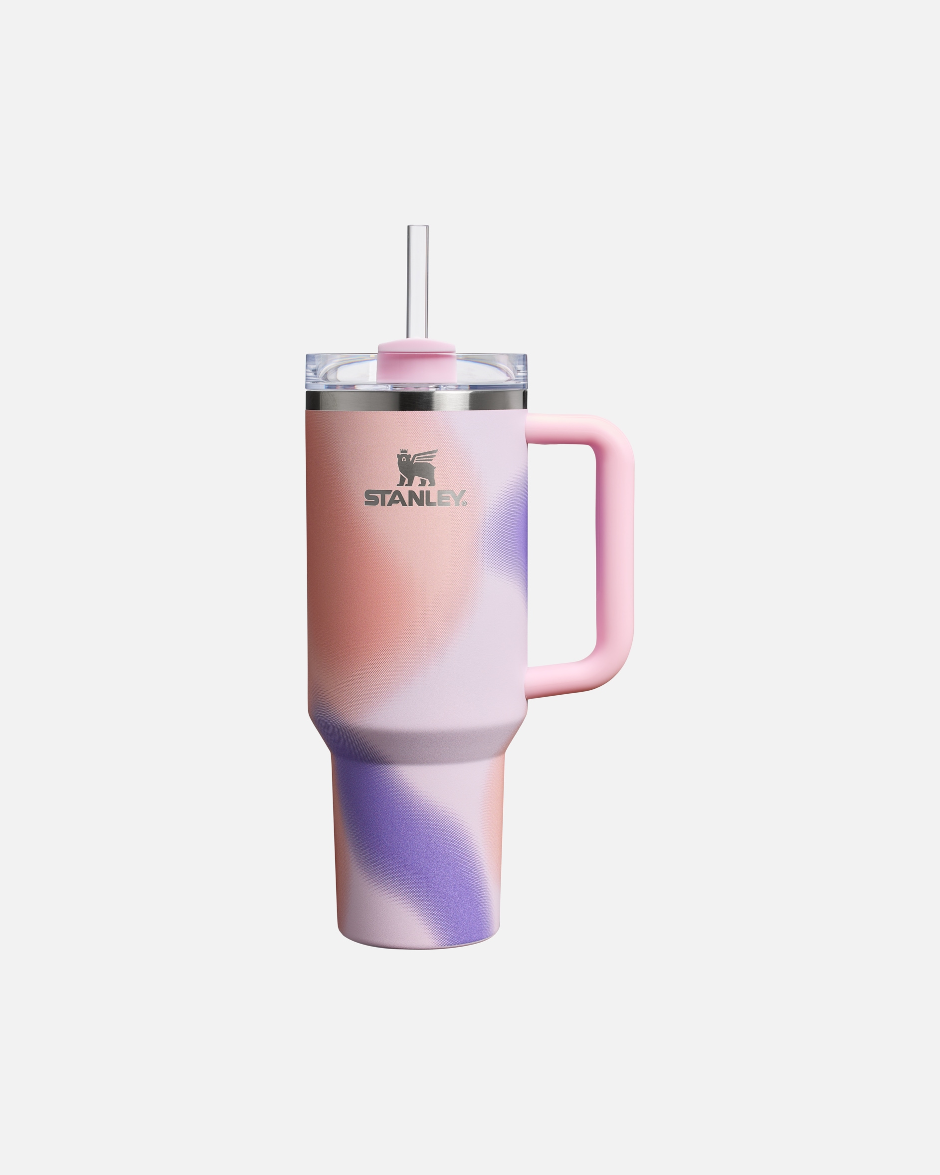 Bidon dla Unisex Stanley 1913 Kubek ze słomką - 1,18L - THE QUENCHER H2.0 FLOWSTATE™ TUMBLER Rose Petal Motion