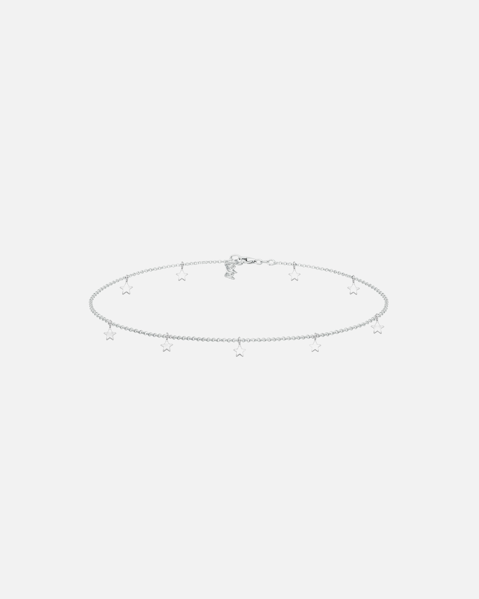 Naszyjnik dla Kobieta Elli Choker damski Gwiazdy Astro Look Basic w srebrze próby 925 Sterling Silver silberfarben