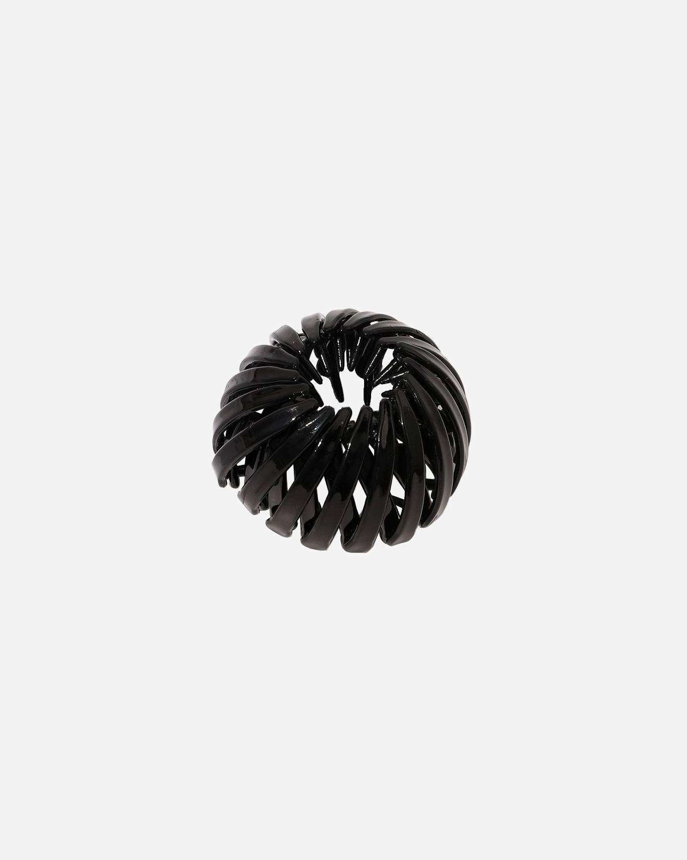 Gumka do włosów dla Kobieta SOHO Pesca spirala do włosów - Melanż Czarny