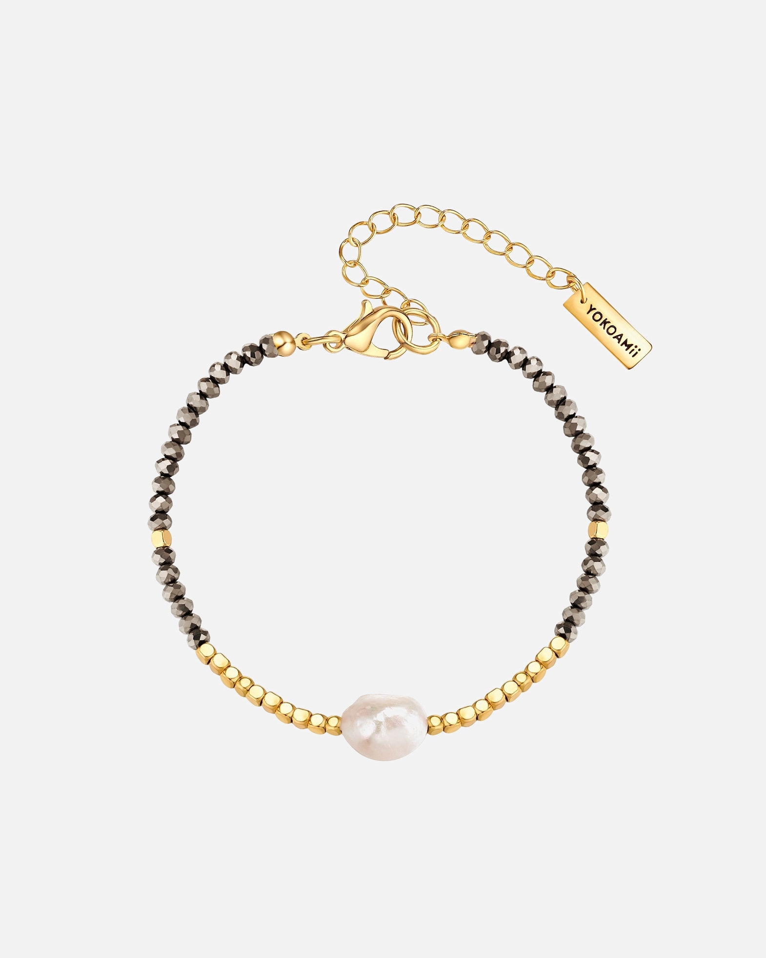 Bransoletka dla Kobieta Yokoamii Bransoletka z Stop metali wStop metali 17,0 cm Basislänge + 3,0 cm Verlängerung