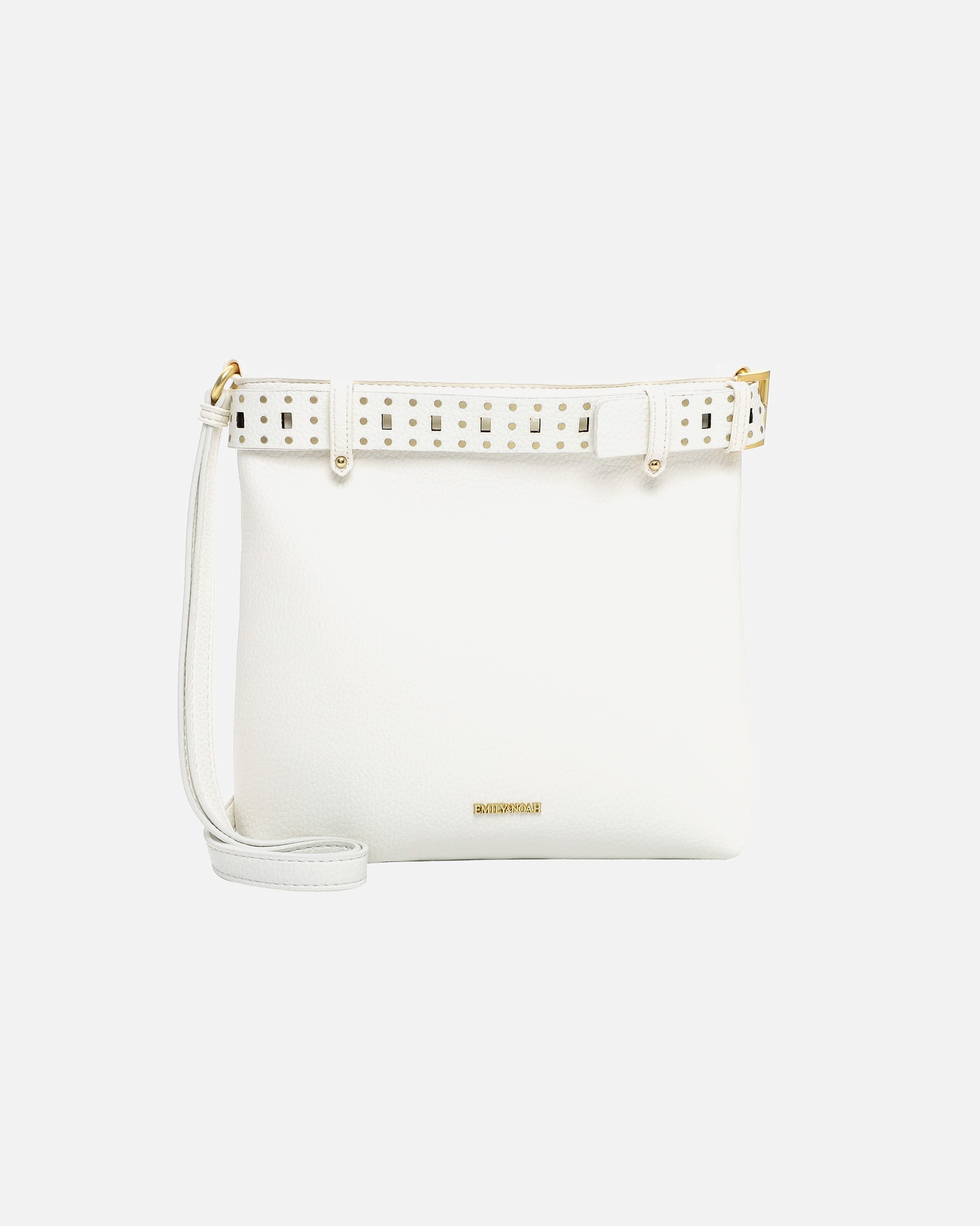 Torba dla Kobieta Emily & Noah Torebka Naramienna E&N Justine White