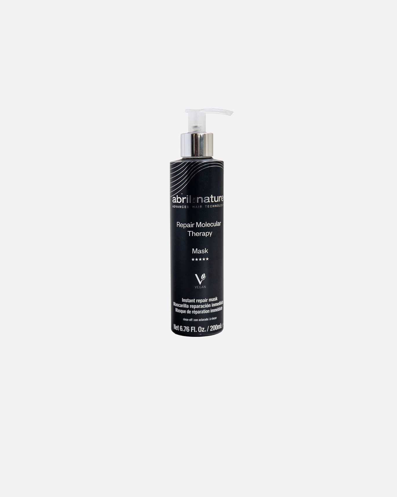 Maska do włosów dla Unisex Abril Et Nature MOLECULAR THERAPY maska natychmiastowej naprawy 200 ml