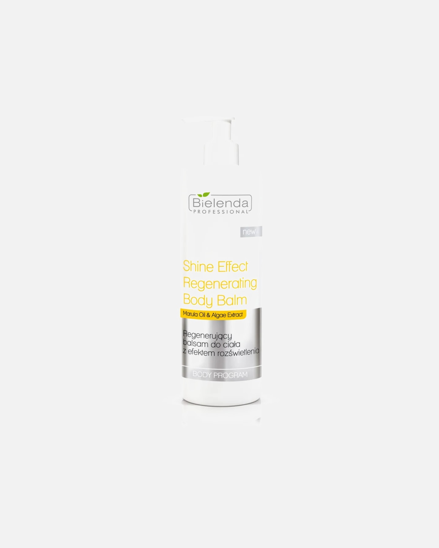 Balsam dla Kobieta Bielenda Professional Shine Effect Regenerating 500 ml