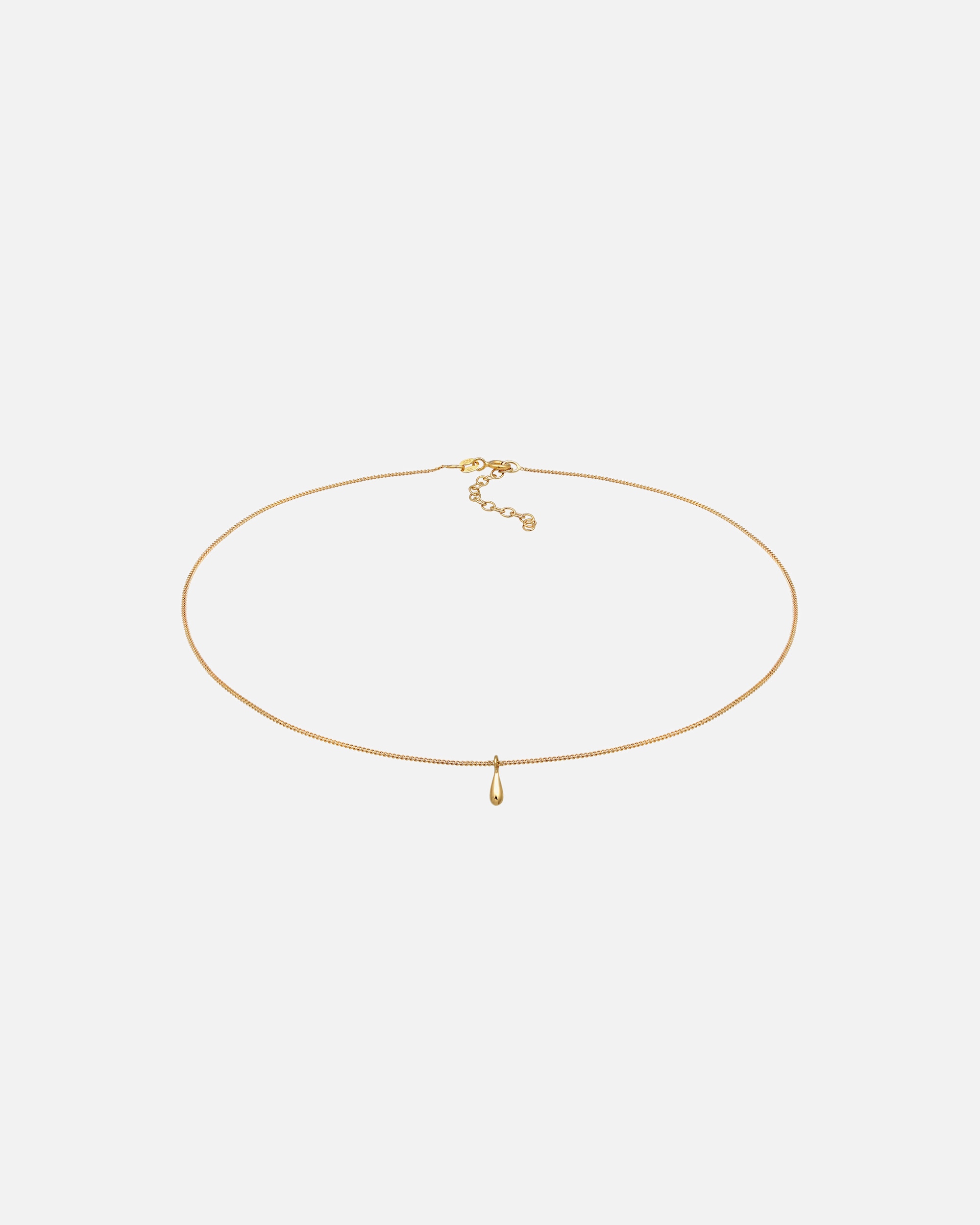 Naszyjnik dla Kobieta Elli Damski wisiorek kropla Basic ze srebra próby 925 Sterling Silver 38