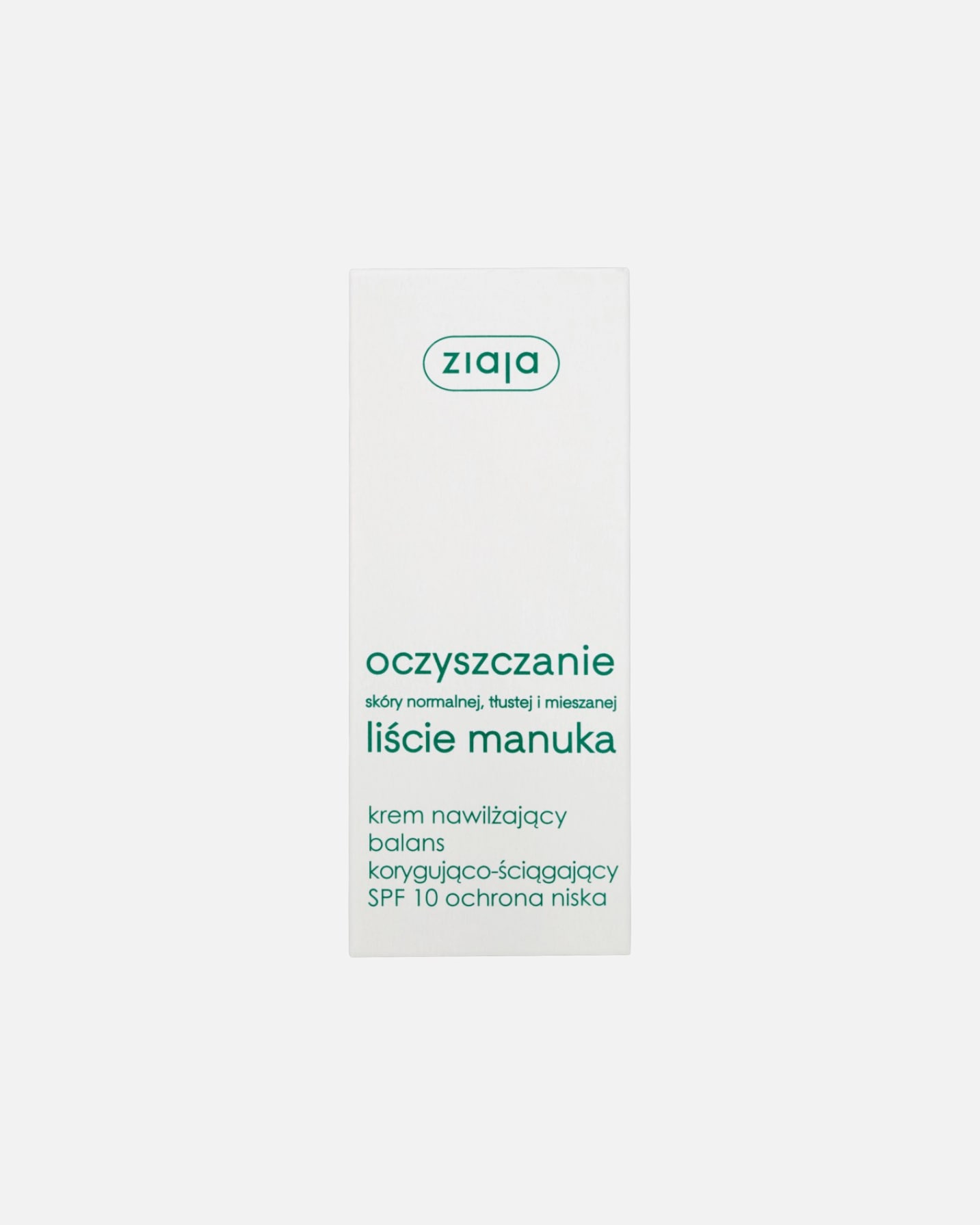 Krem do twarzy dla Kobieta Ziaja Liście Manuka Oczyszczanie 50 ml