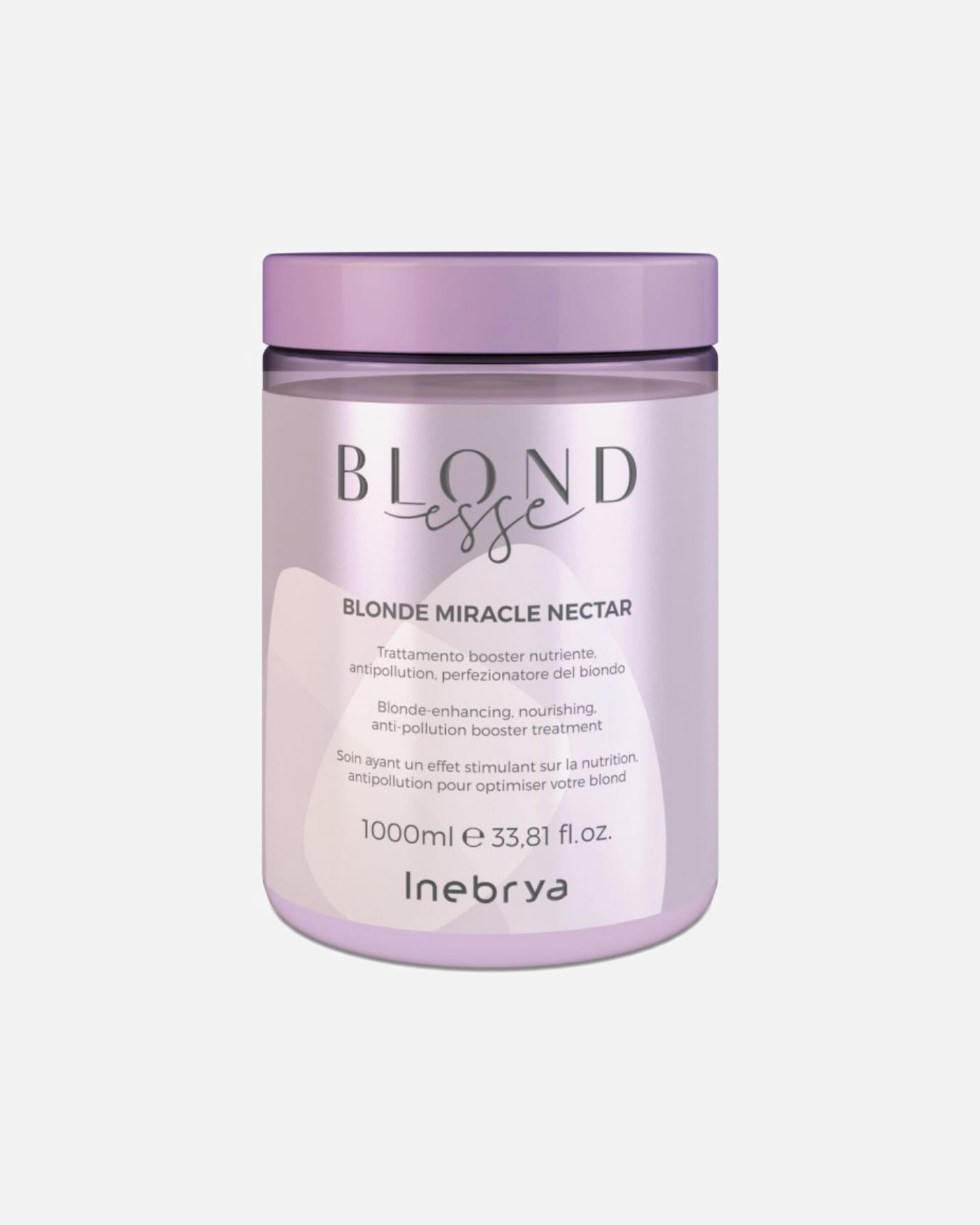 Odżywka do włosów do spłukiwania dla Kobieta Inebrya Blondesse Blonde Miracle 1000 ml
